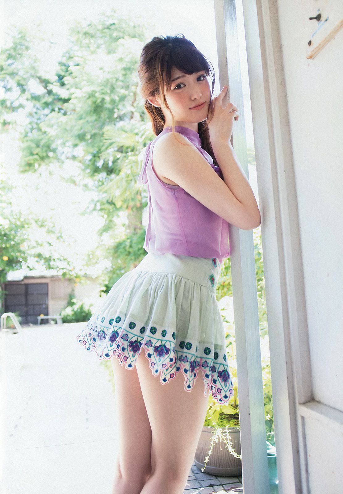 松村沙友理 松村香織 ミリオンガールズZ [Young Animal] 2014年No.14 写真杂志_第5张