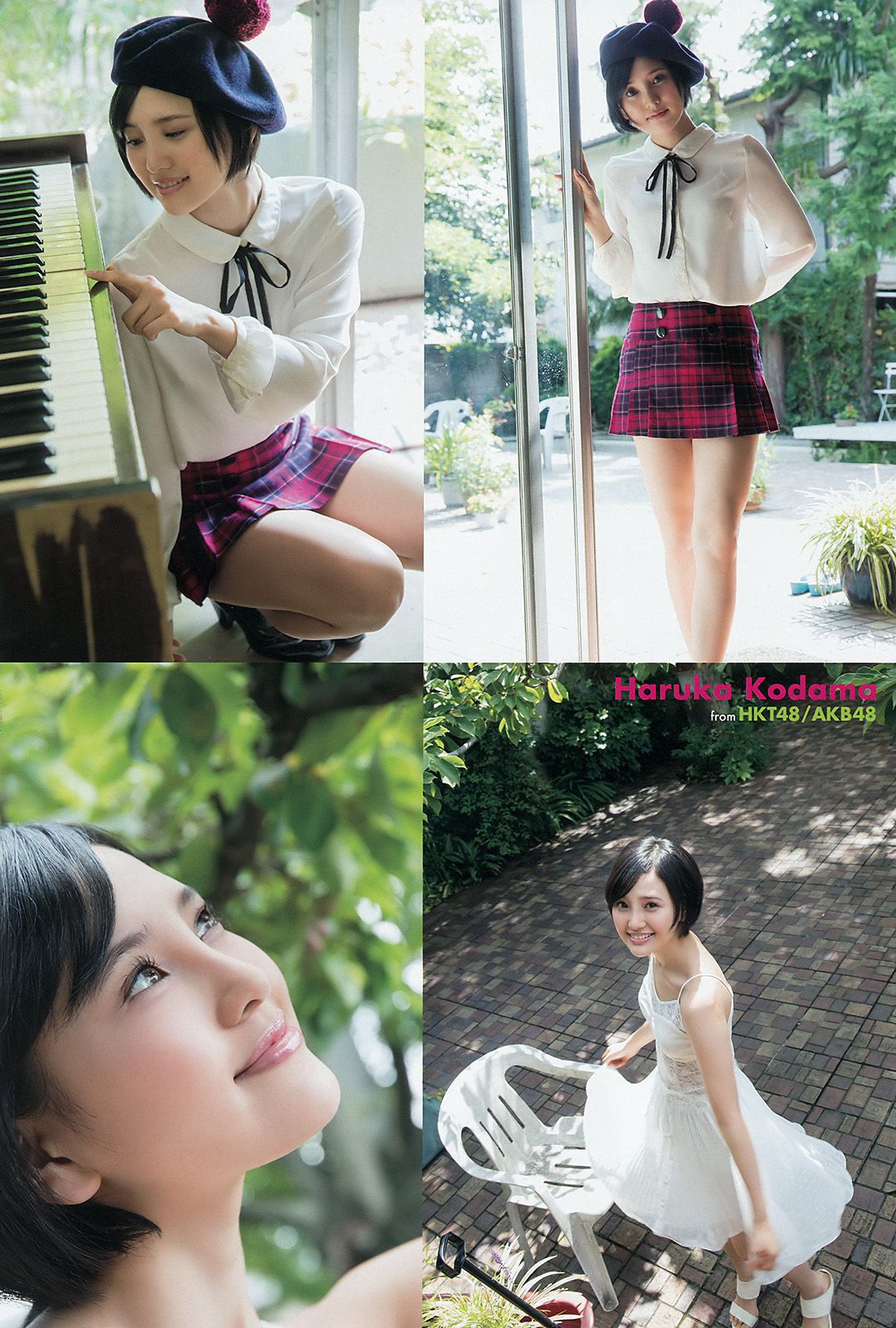 兒玉遥 神志那結衣 HKT48 [Young Animal] 2015年No.21 写真杂志_第5张