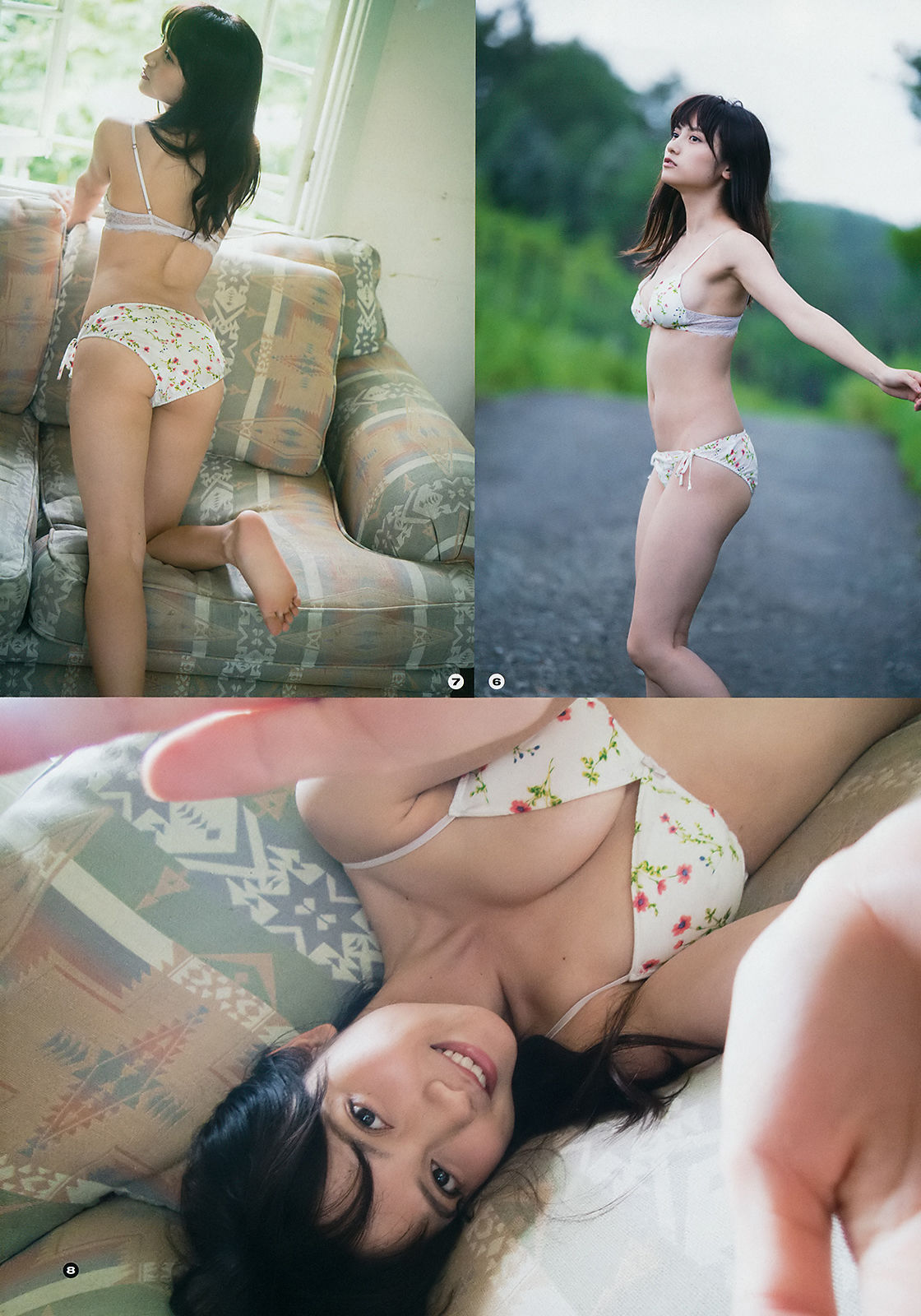 [Young Gangan] 2018年No.19 桃月なしこ 咲良七海 黒木麗奈_第5张