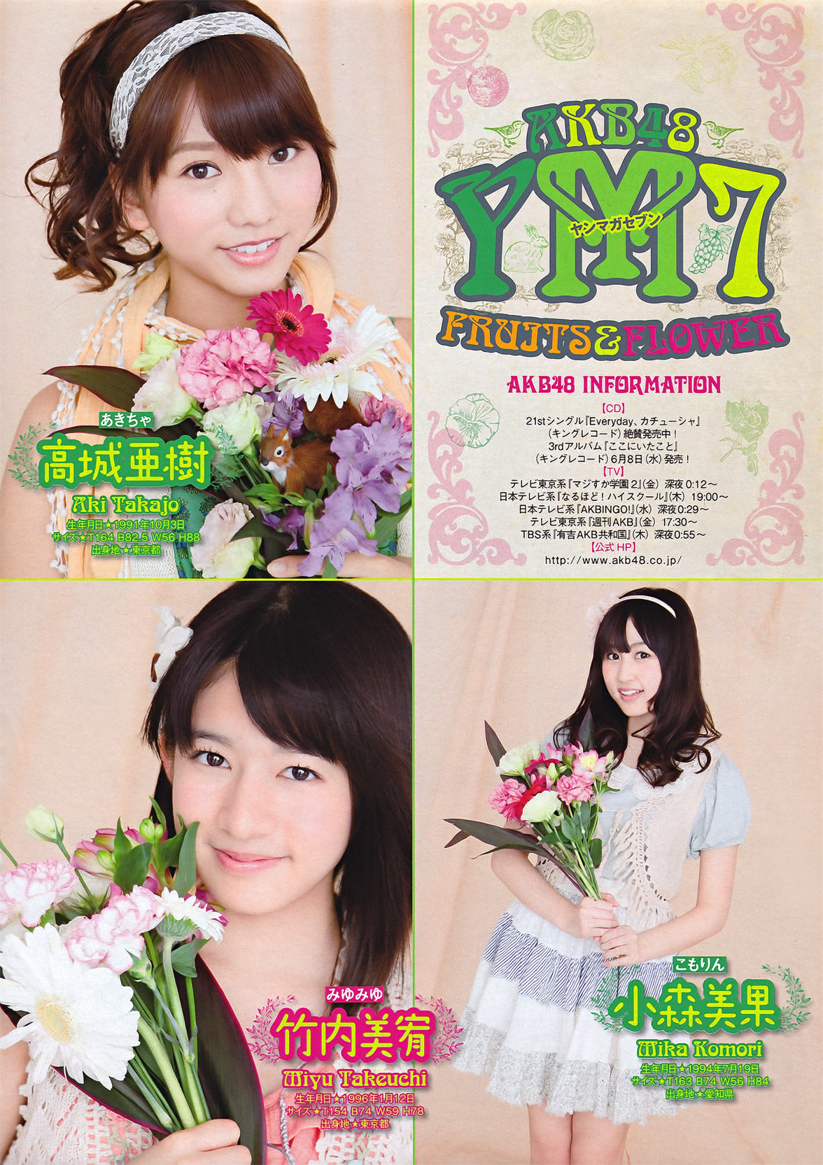 [Young Magazine] 2011年No.27 YM7 松井珠理奈 NMB48_第5张