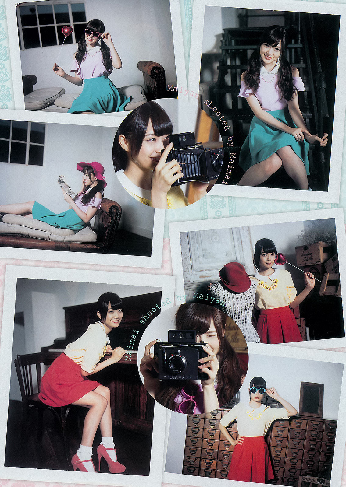 [Young Magazine] 2015年No.12 白石麻衣 深川麻衣 高橋胡桃_第5张