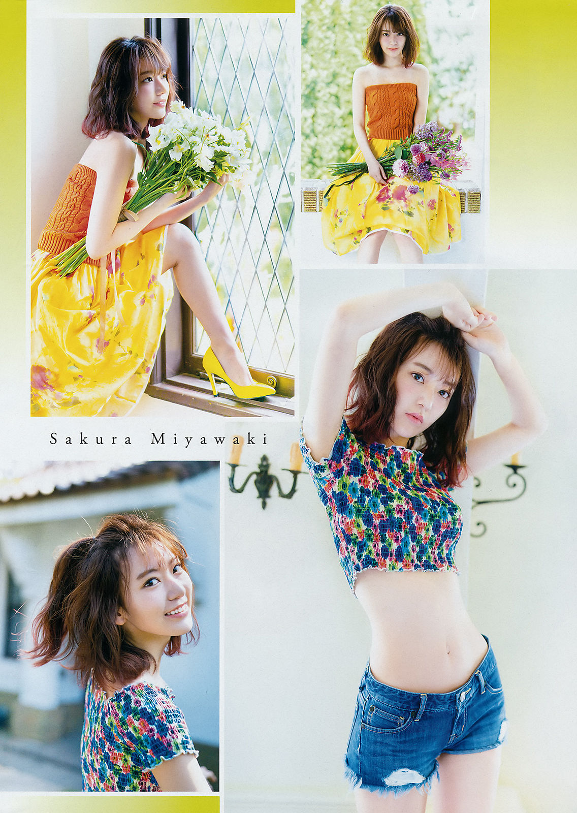 [Young Magazine] 2018年No.28 宮脇咲良 Sakura Miyawaki_第4张