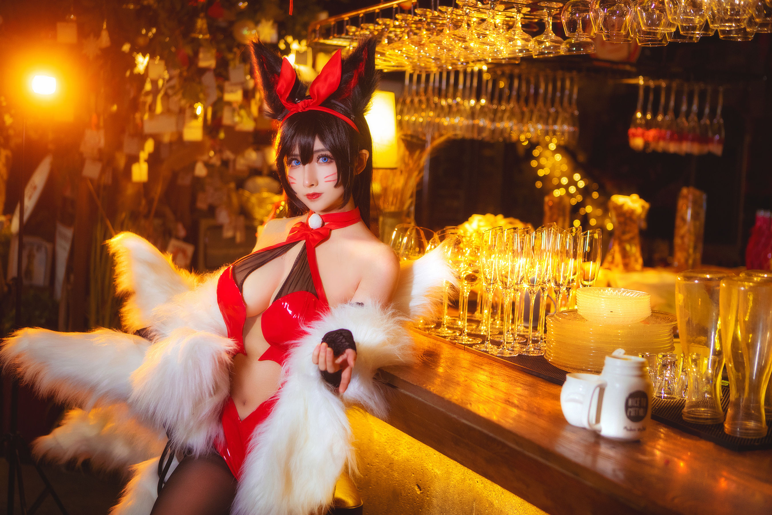 COS福利rioko凉凉子 兔女郎阿狸 [14P]