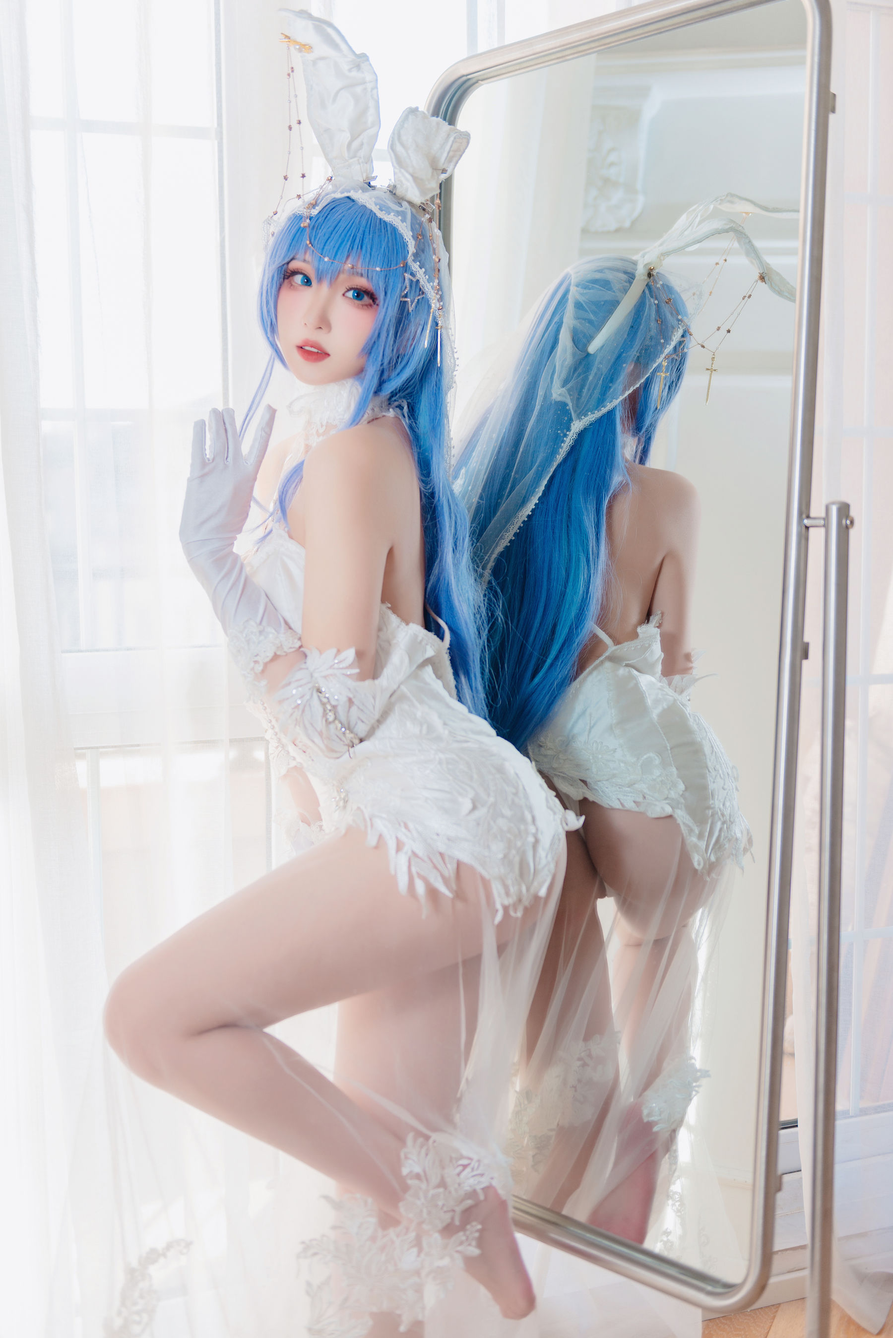 瓦斯塔亚小龙虾 – 碧蓝航线新泽西 花园白雪之仪 [26P]