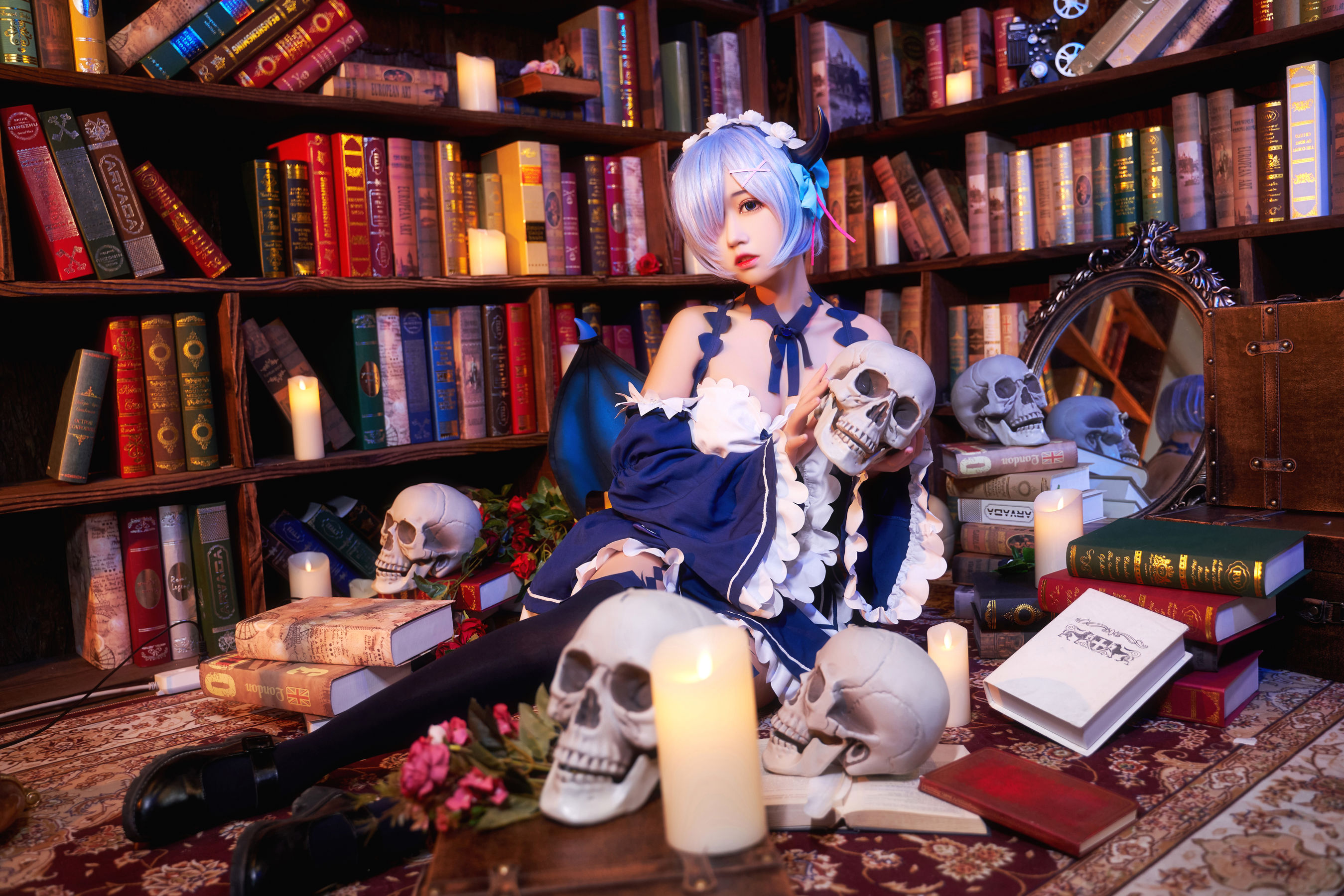 猫君君MaoJun – 雷姆小恶魔 [23P]