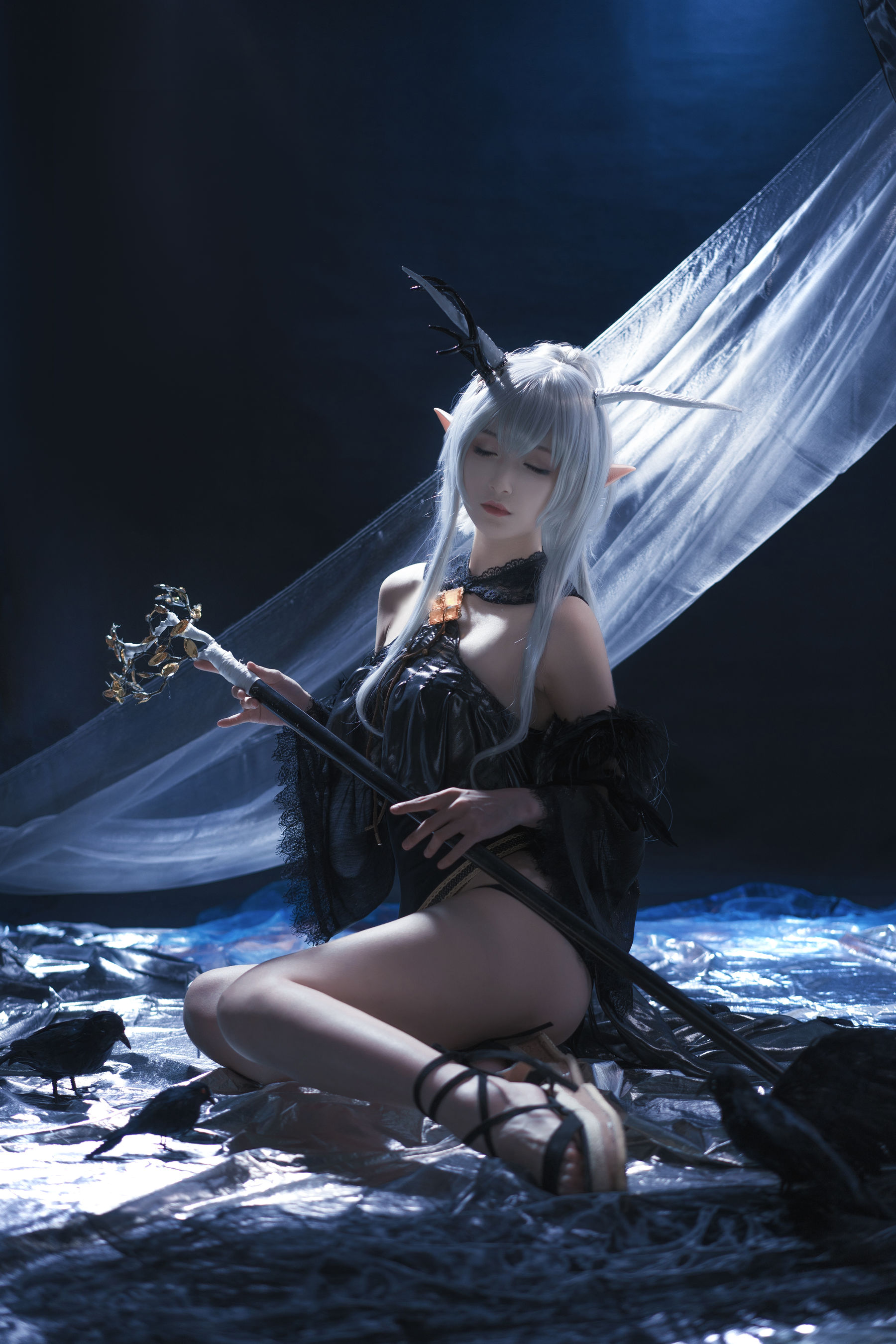 动漫博主铁板烧鬼舞w – 闪灵 [18P]