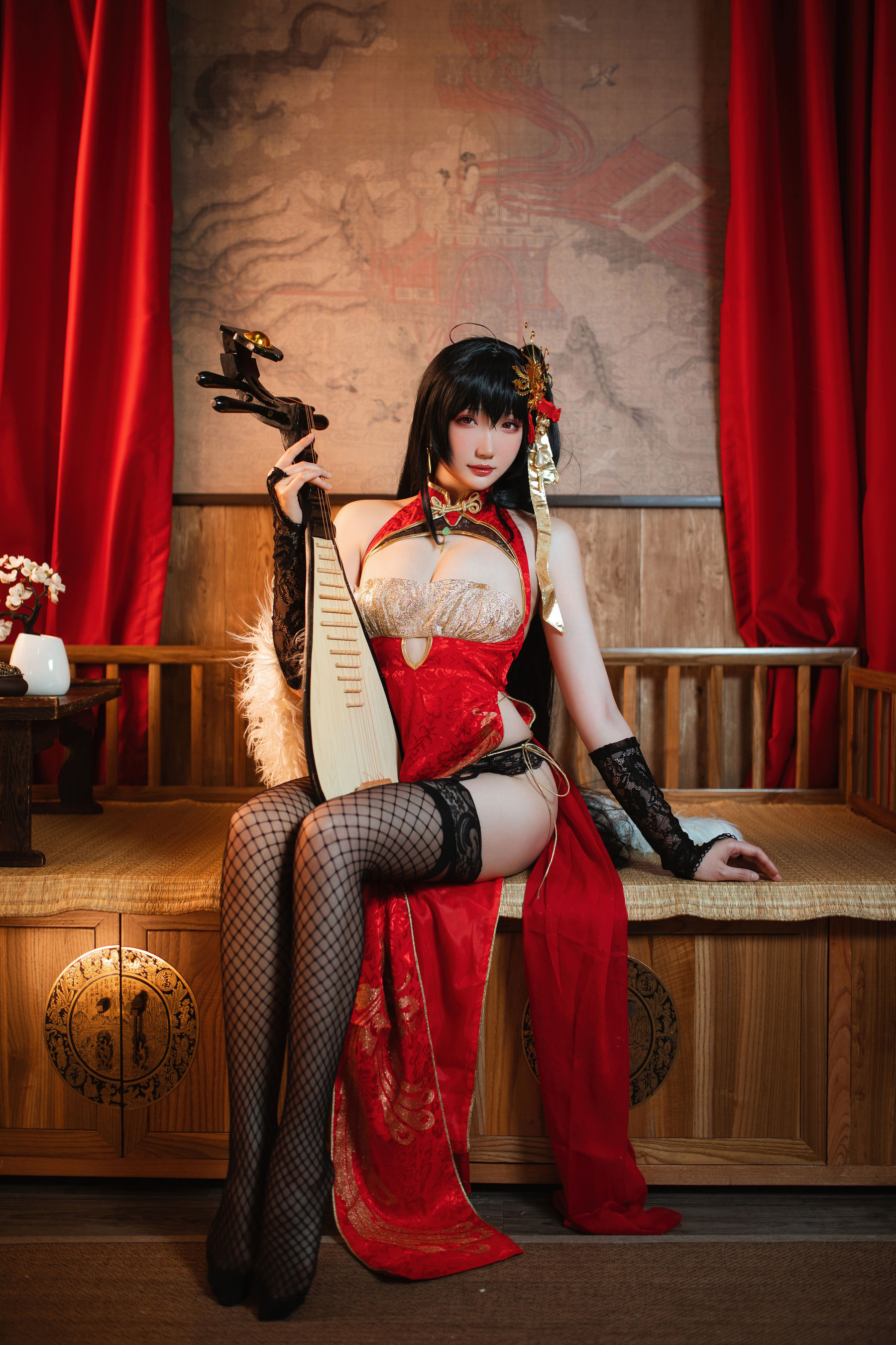 Coser瓜希酱福利 – 大凤旗袍 [22P]