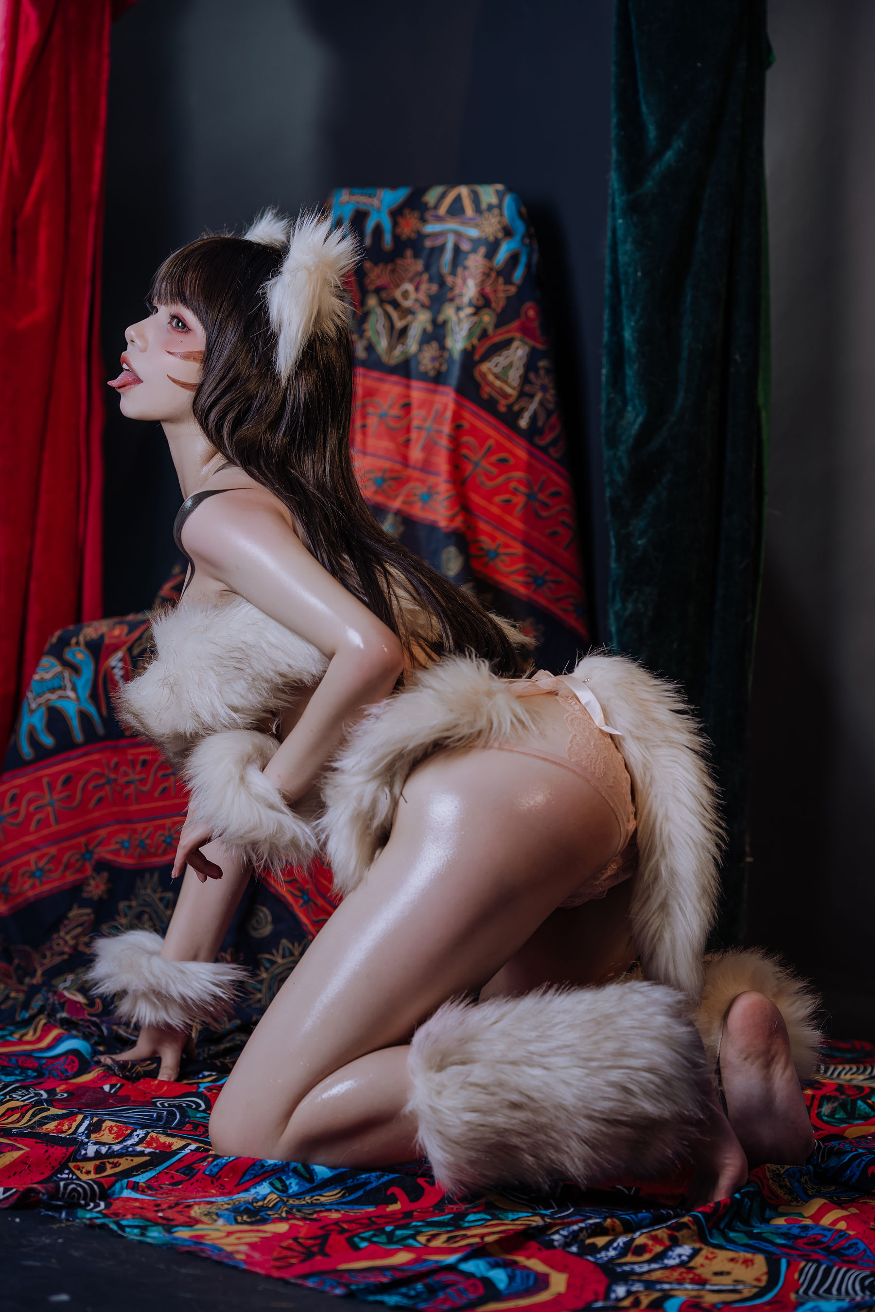 七月喵子 – 熊孩子 [37P]