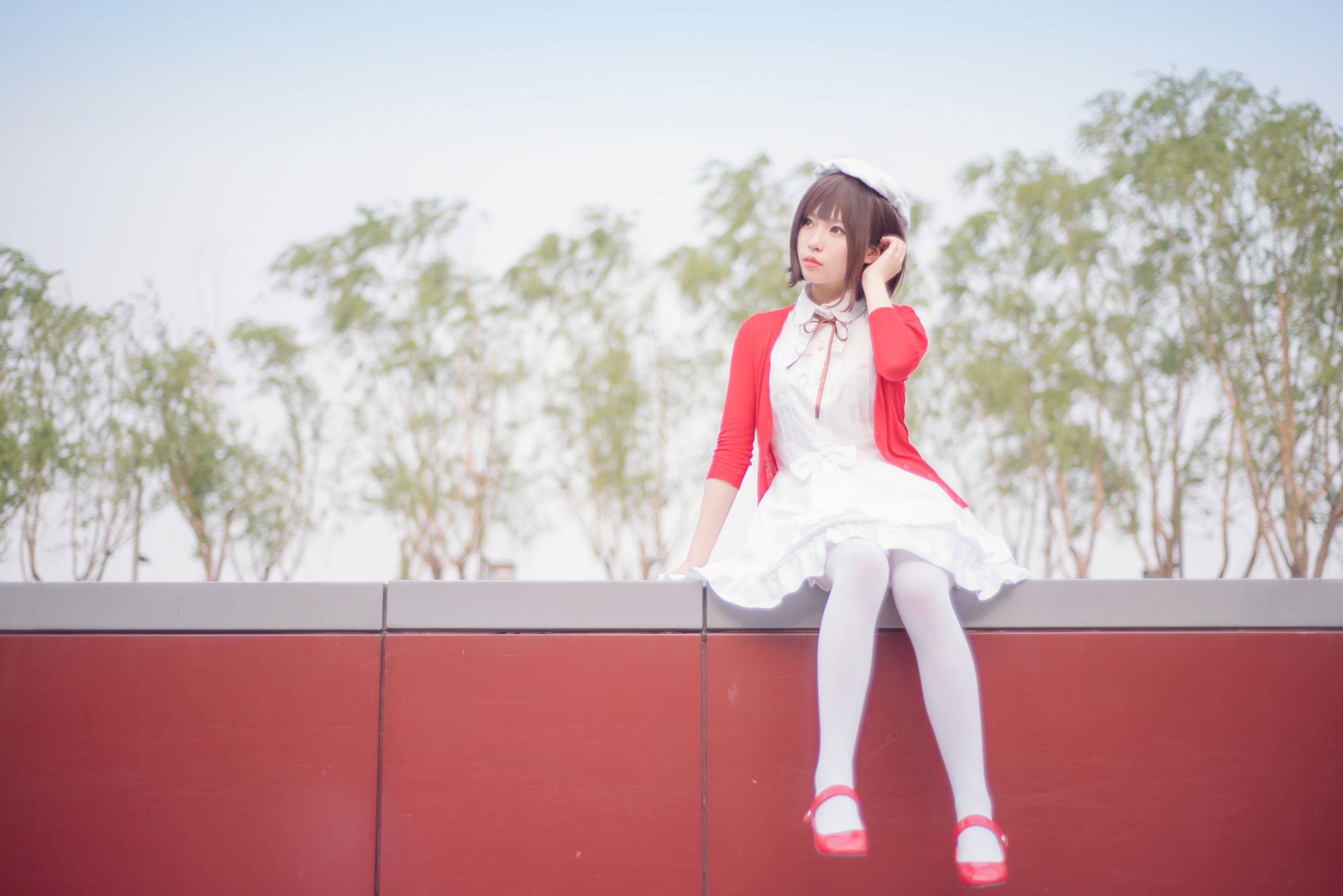 萌妹白易子教主 – 加藤惠 [12P]