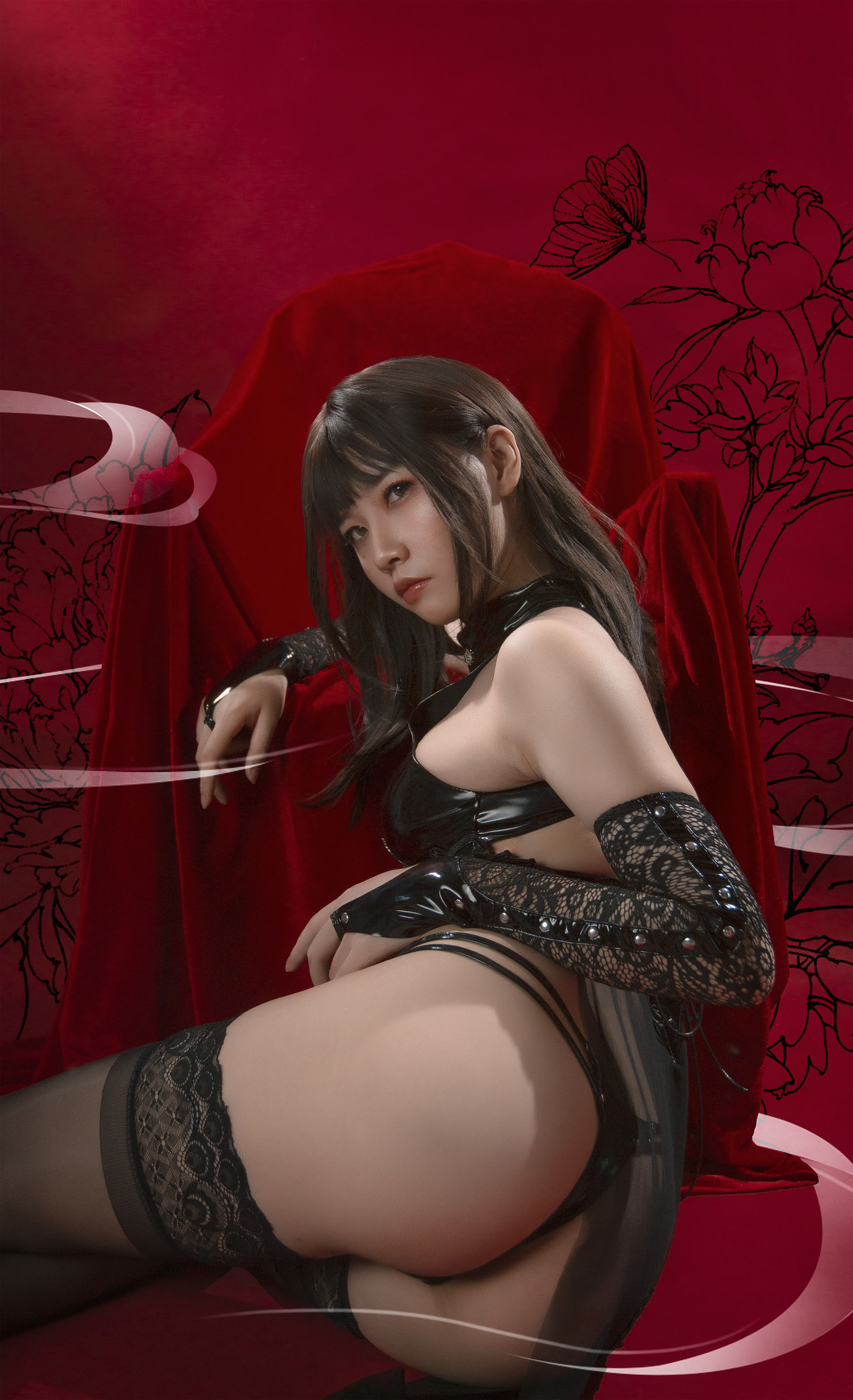 动漫博主uki雨季 – 靡烟旗袍 [20P]