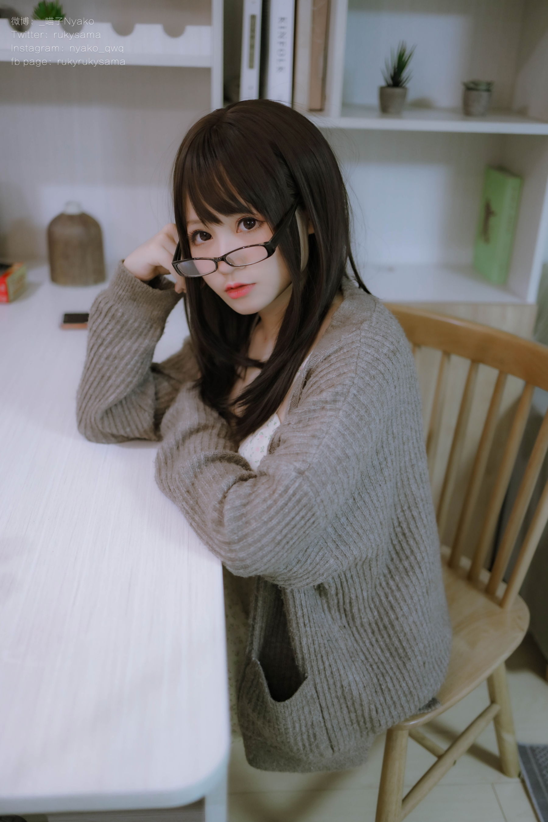 萌妹子Nyako喵子 – 妄想彼女との同棲生活 之 便服系列 [73P]