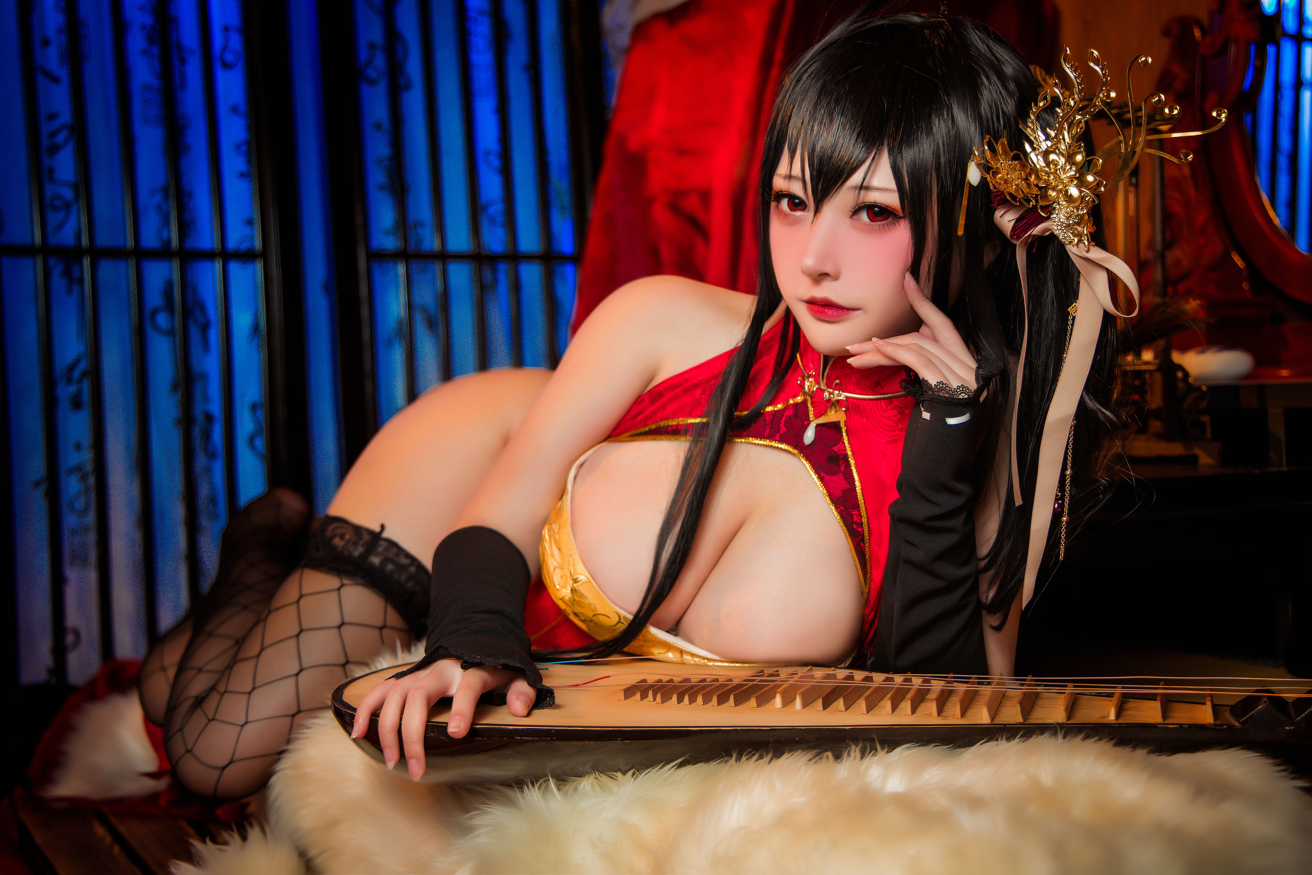 高颜值coser念念_D – 大凤旗袍 [20P]