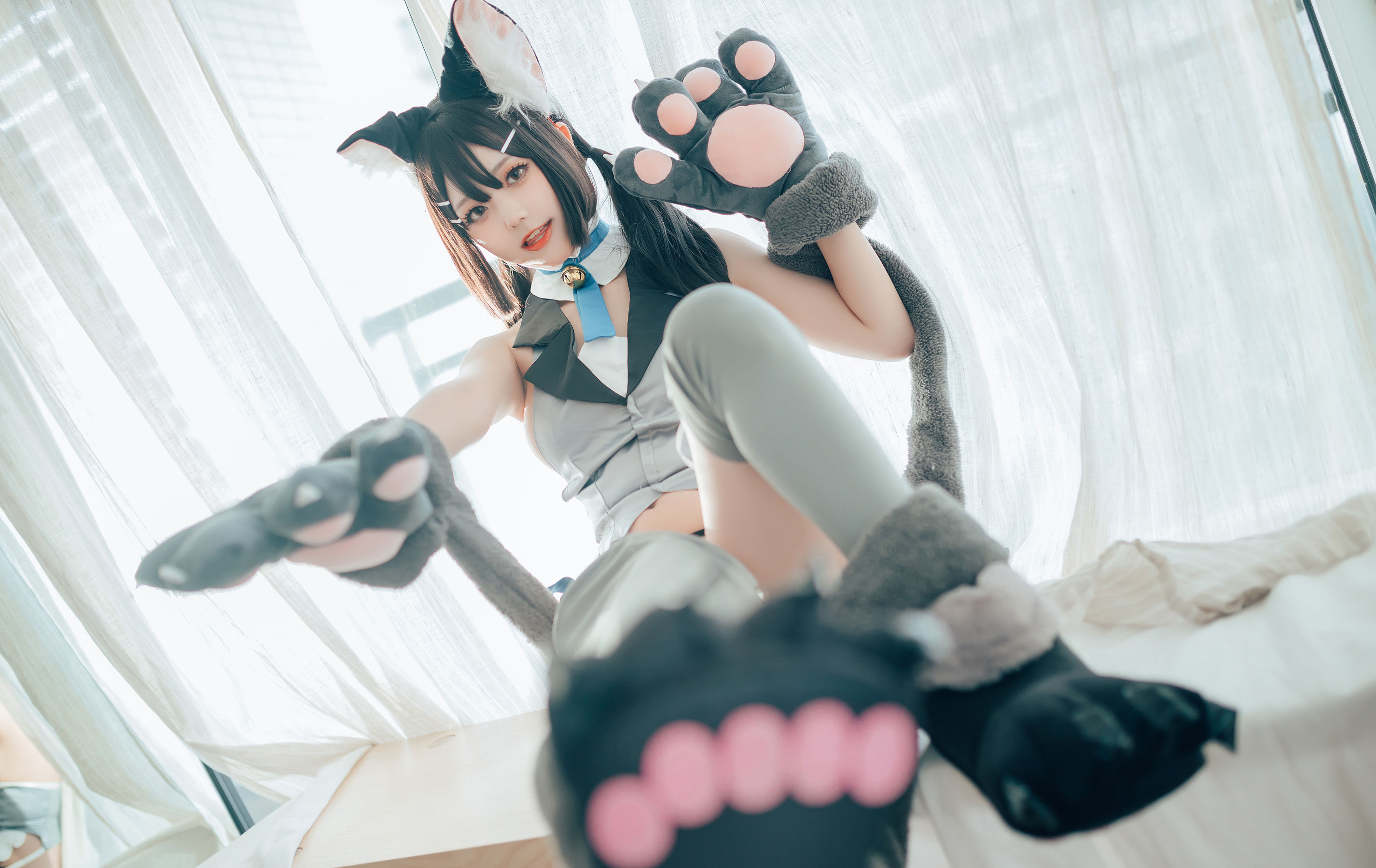 微博萌妹蓝小沂KiKi – 猫娘 [7P]