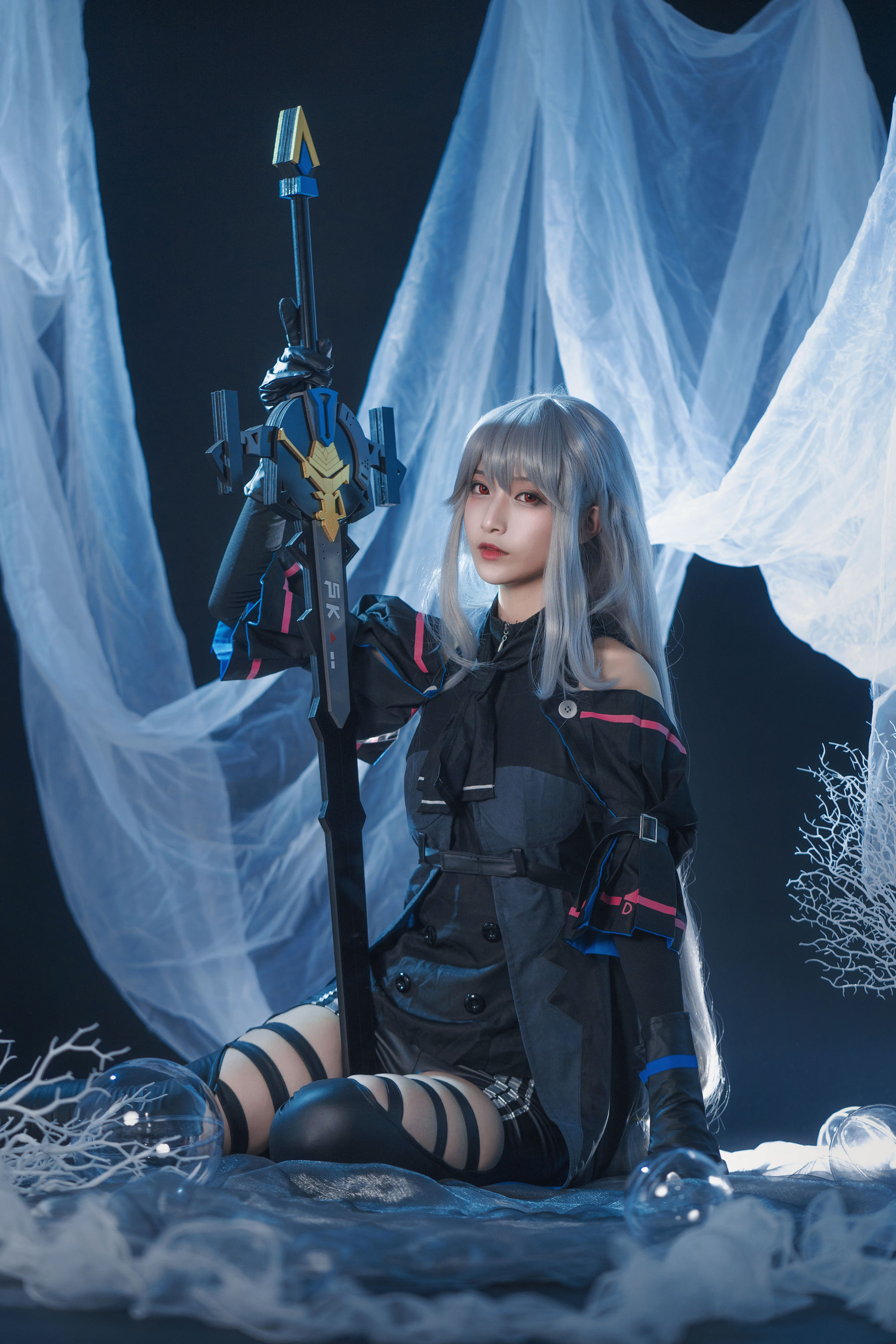 动漫博主铁板烧鬼舞w – 斯卡蒂 [31P]