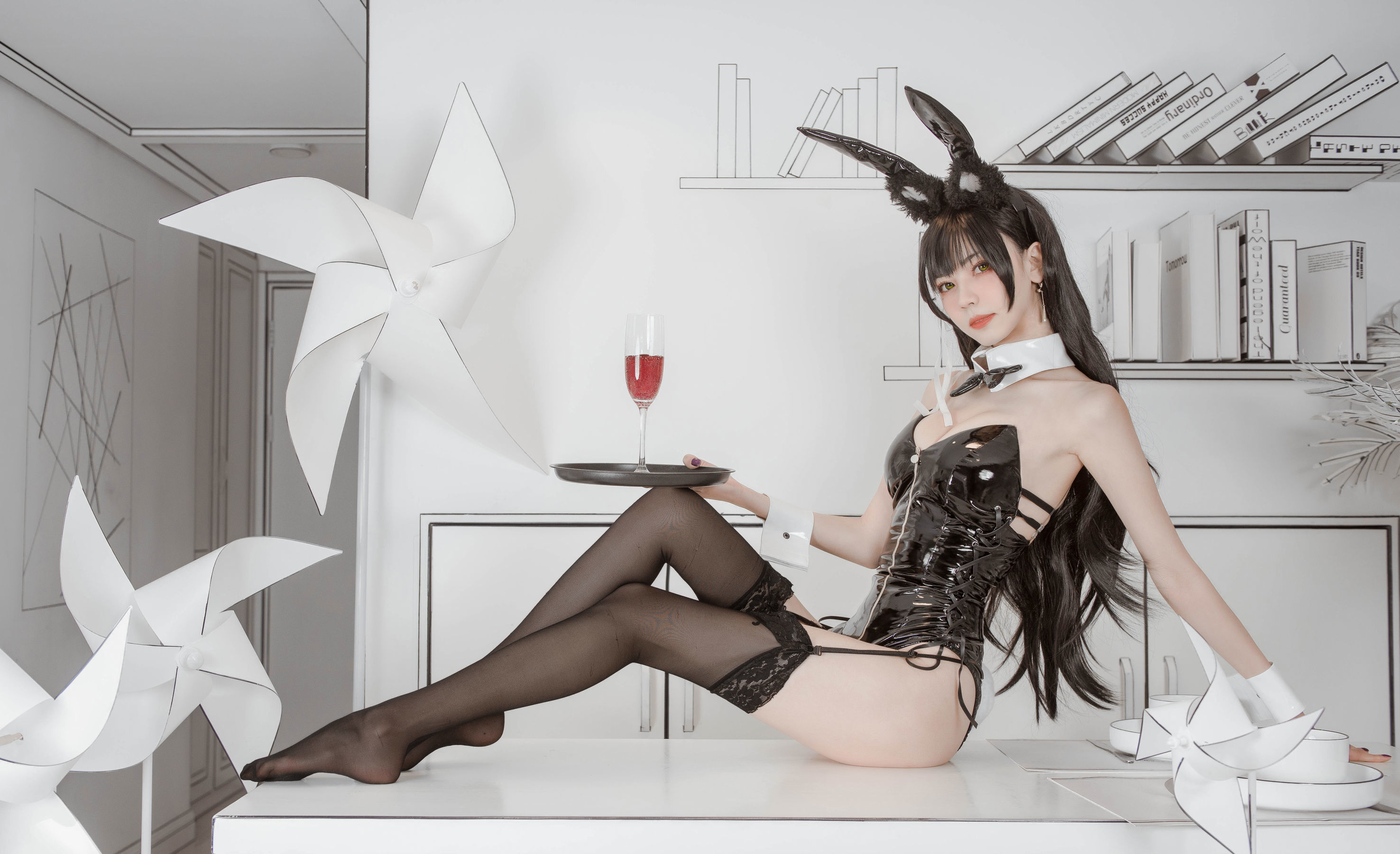 小妖精你的负卿 爱宕兔女郎 [30P]