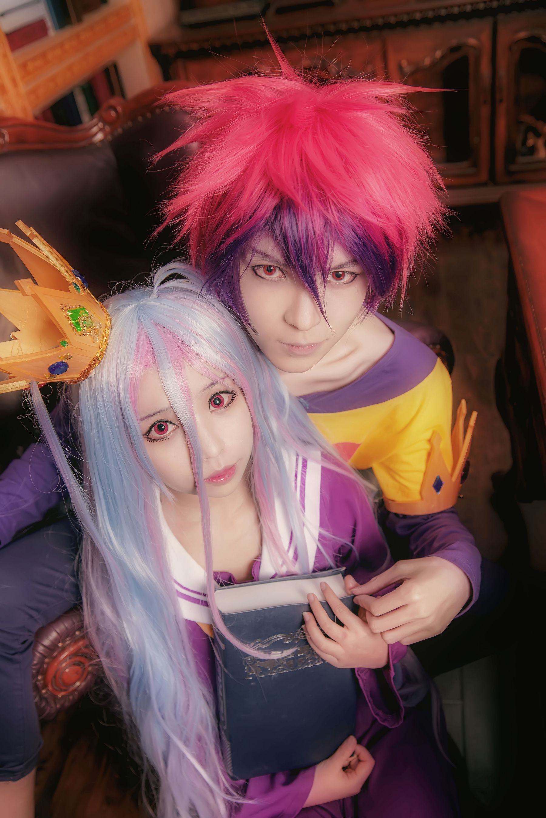 [Cosplay写真] 萌妹白易子教主 – 游戏人生 [9P]