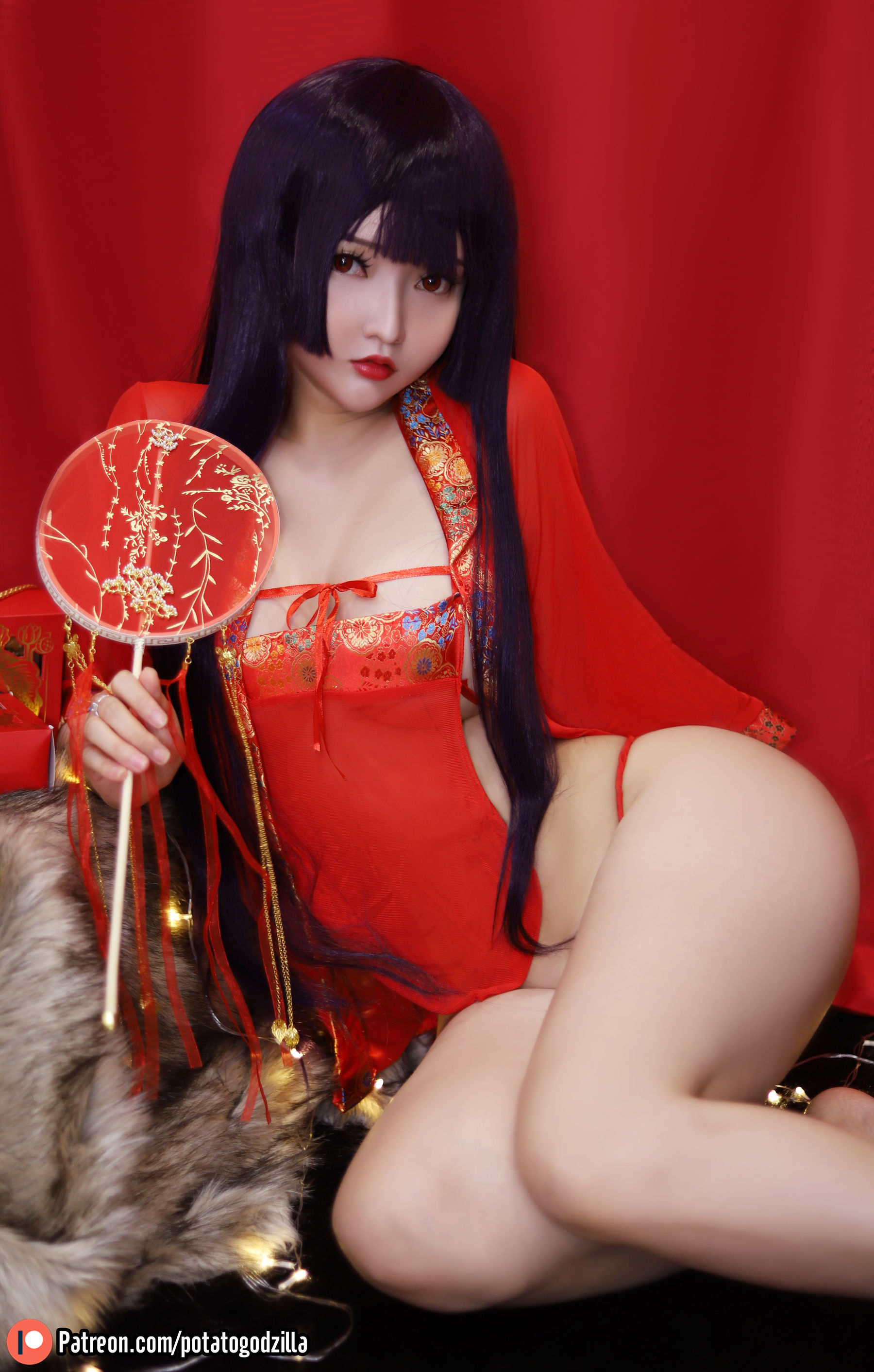 Coser小姐姐Potato Godzilla – Happy Mid Autumn 2020 [16P]