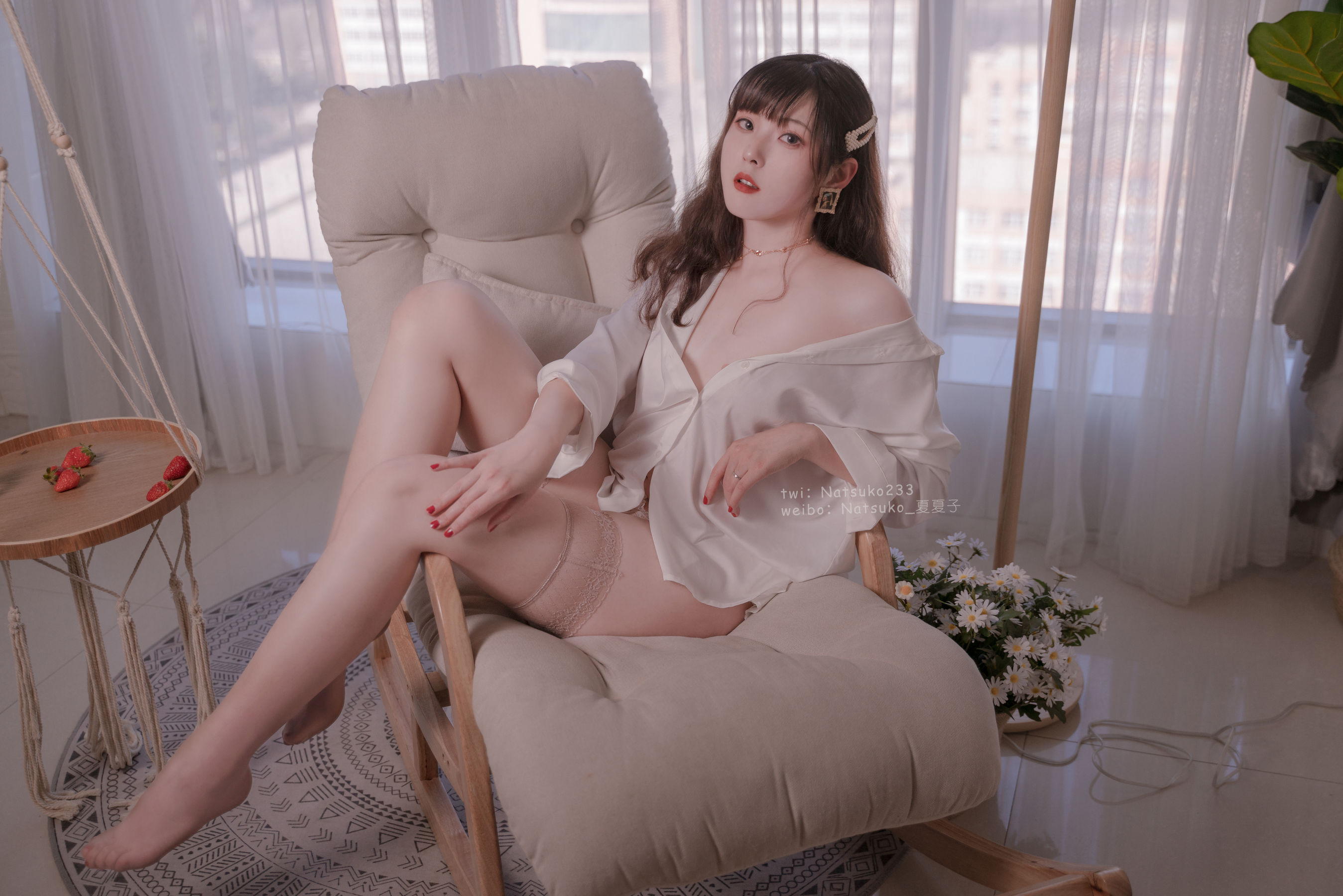 Natsuko夏夏子 – 男友衬衫 [35P]