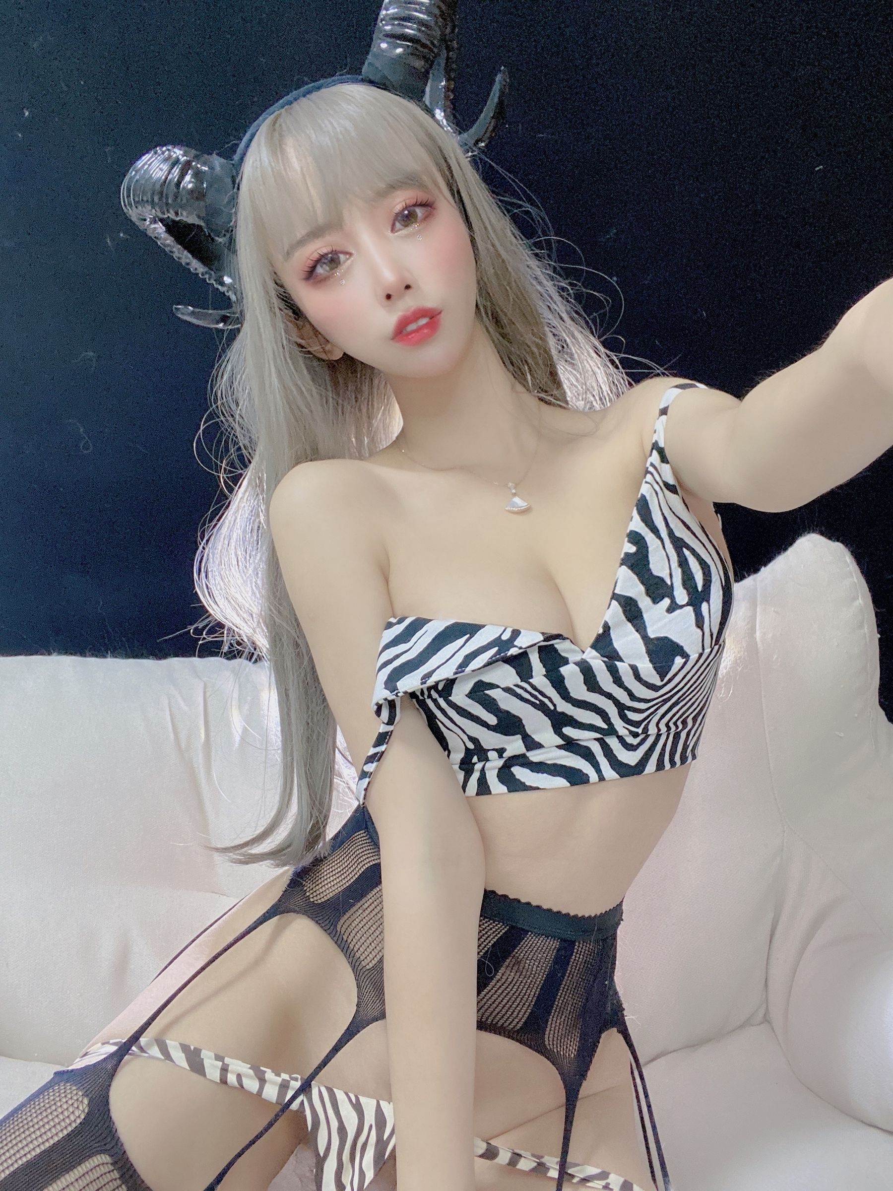 斗鱼米线线sama – 魅魔 [38P]