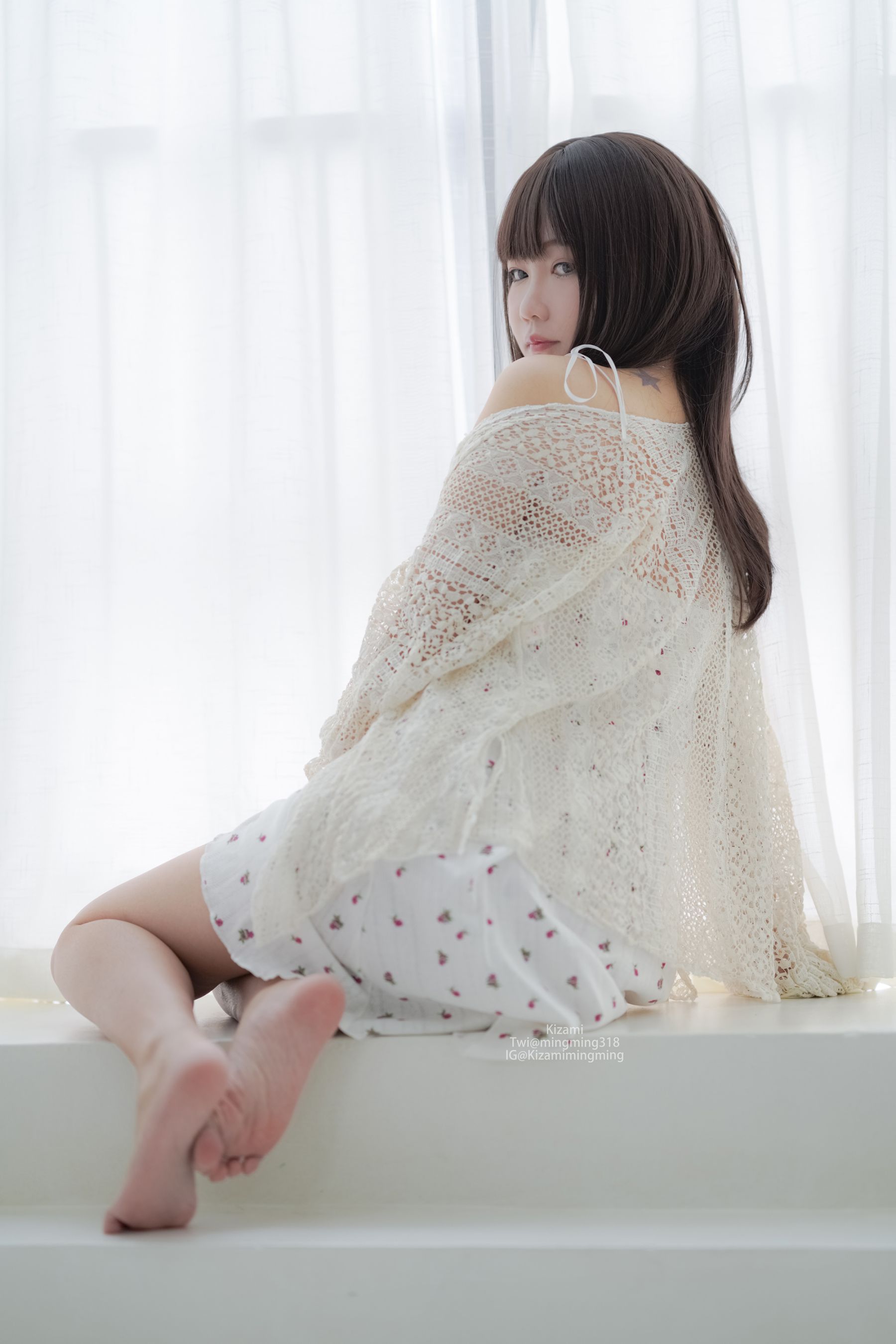 [銘銘Kizami] fantia 2021.09 针织衫+睡衣系列 [23P]