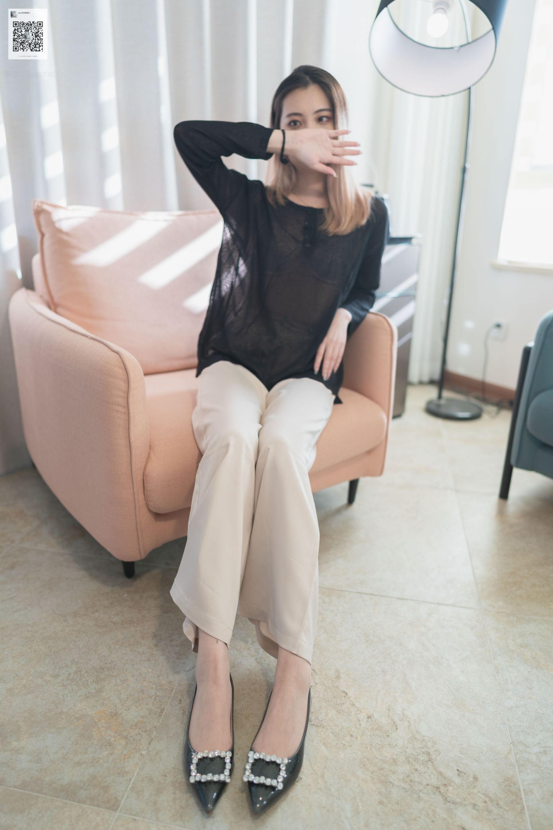 [ISS系列] 铭铭 超薄隐形全透明连裤袜 [92P]