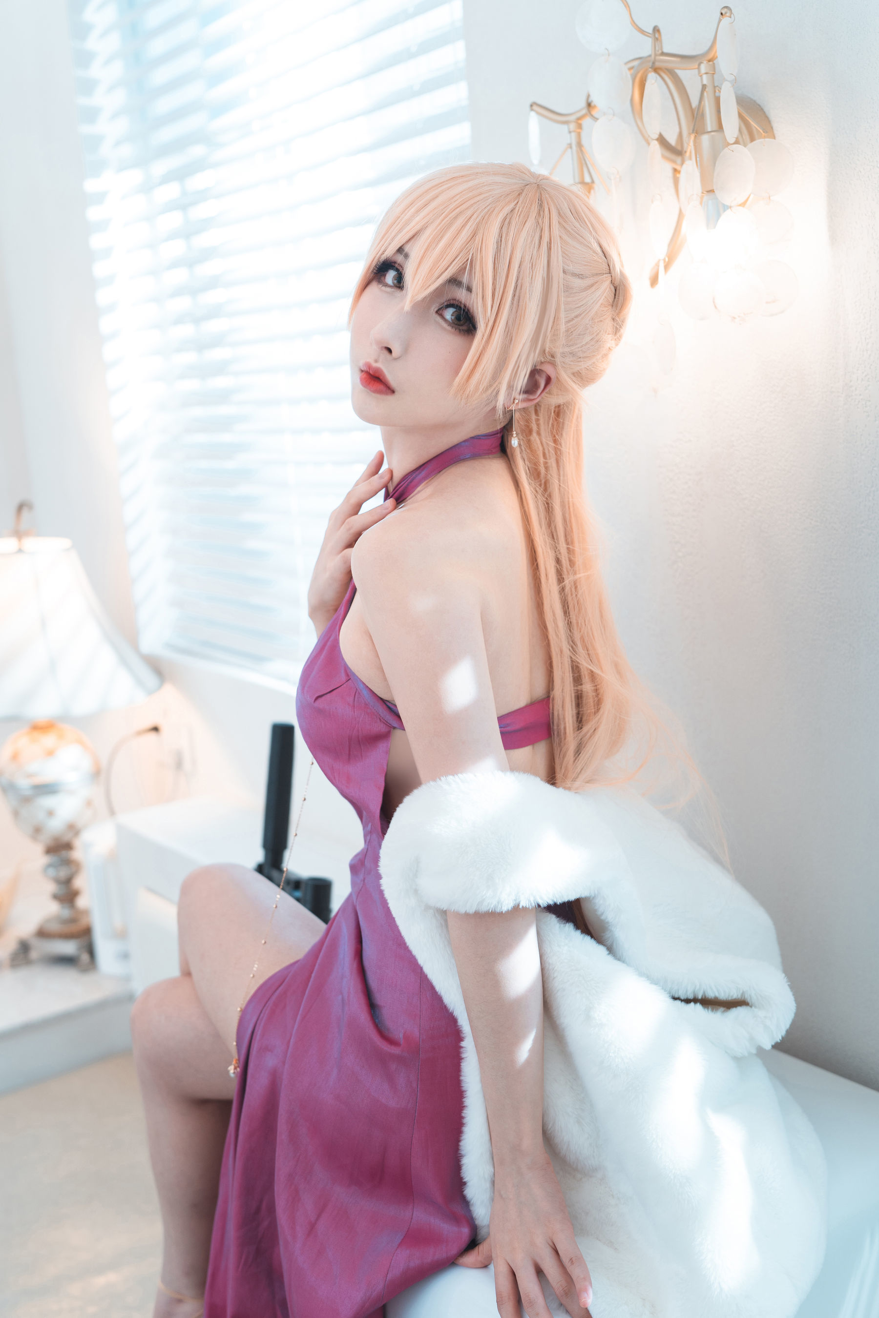 COS福利rioko凉凉子 – OTS-14礼服 [25P]