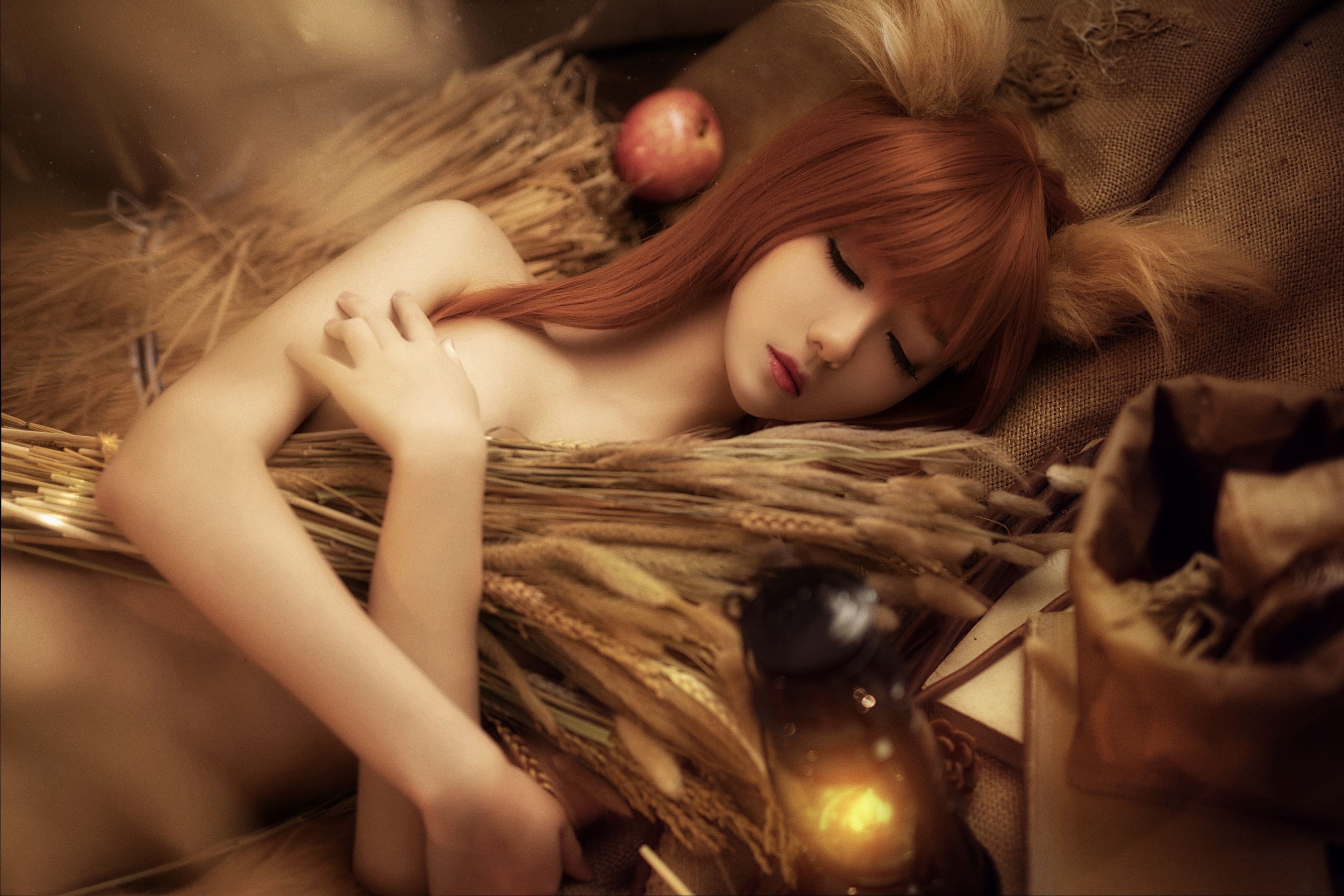 动漫博主南桃Momoko 赫萝裸体 [14P]