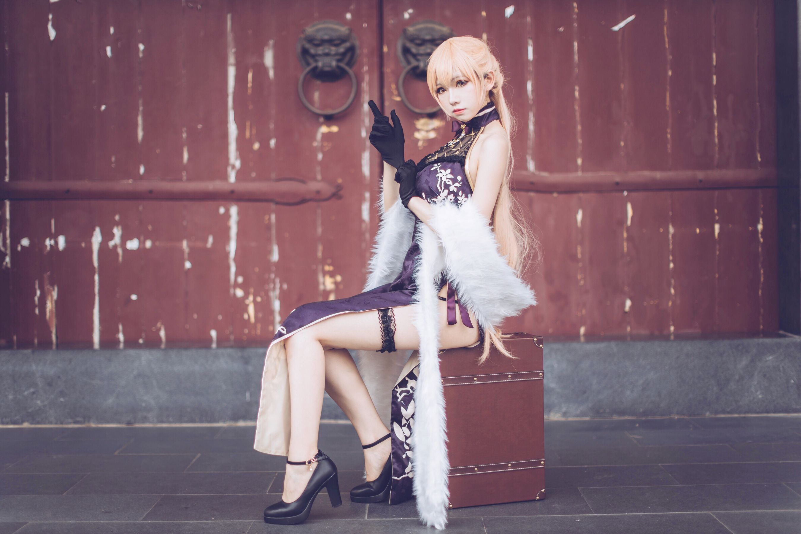 Coser衣衣 – 少女前线 紫雨心 [14P]