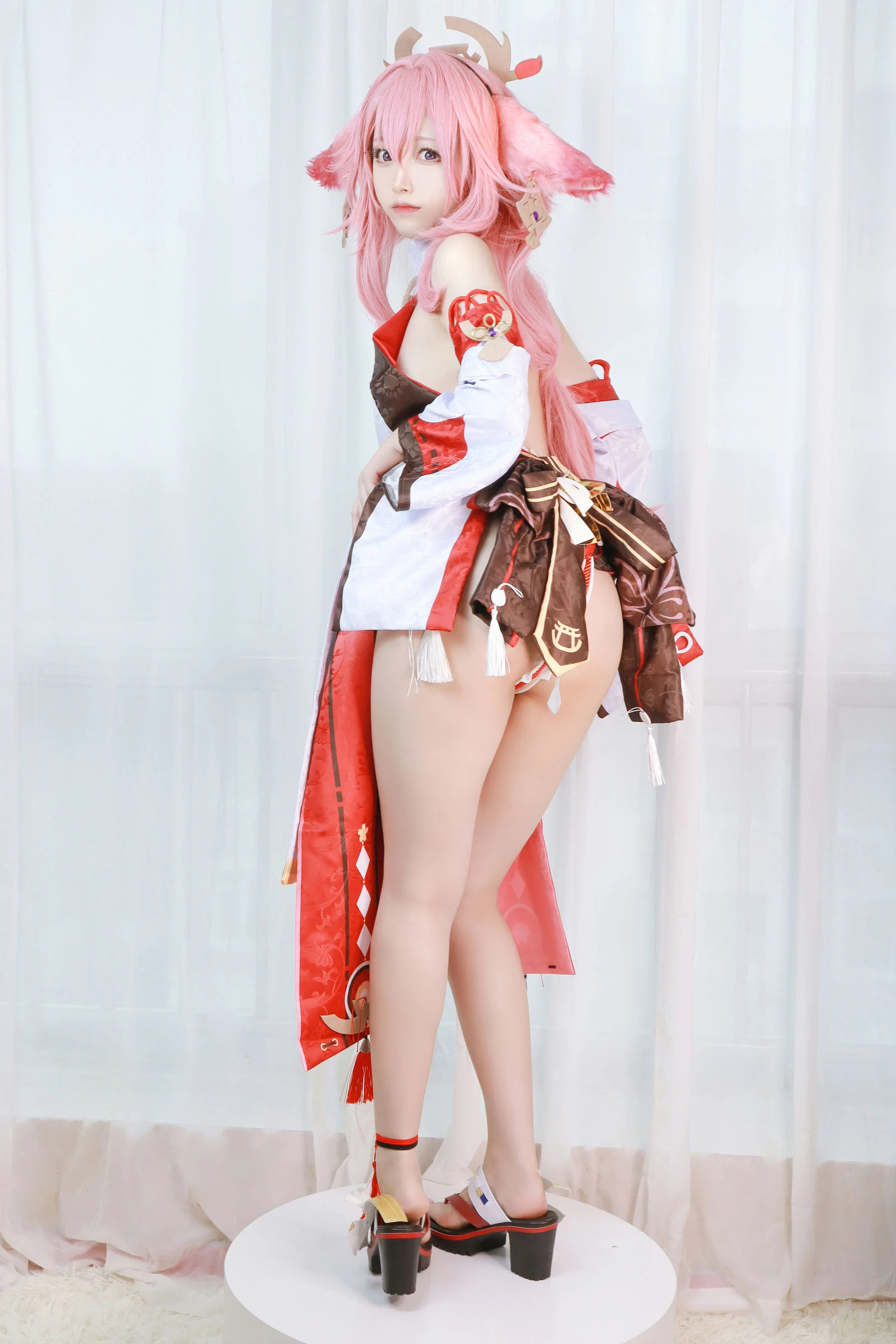 Asagiriai 愛ちゃん – 原神 八重神子 [33P]