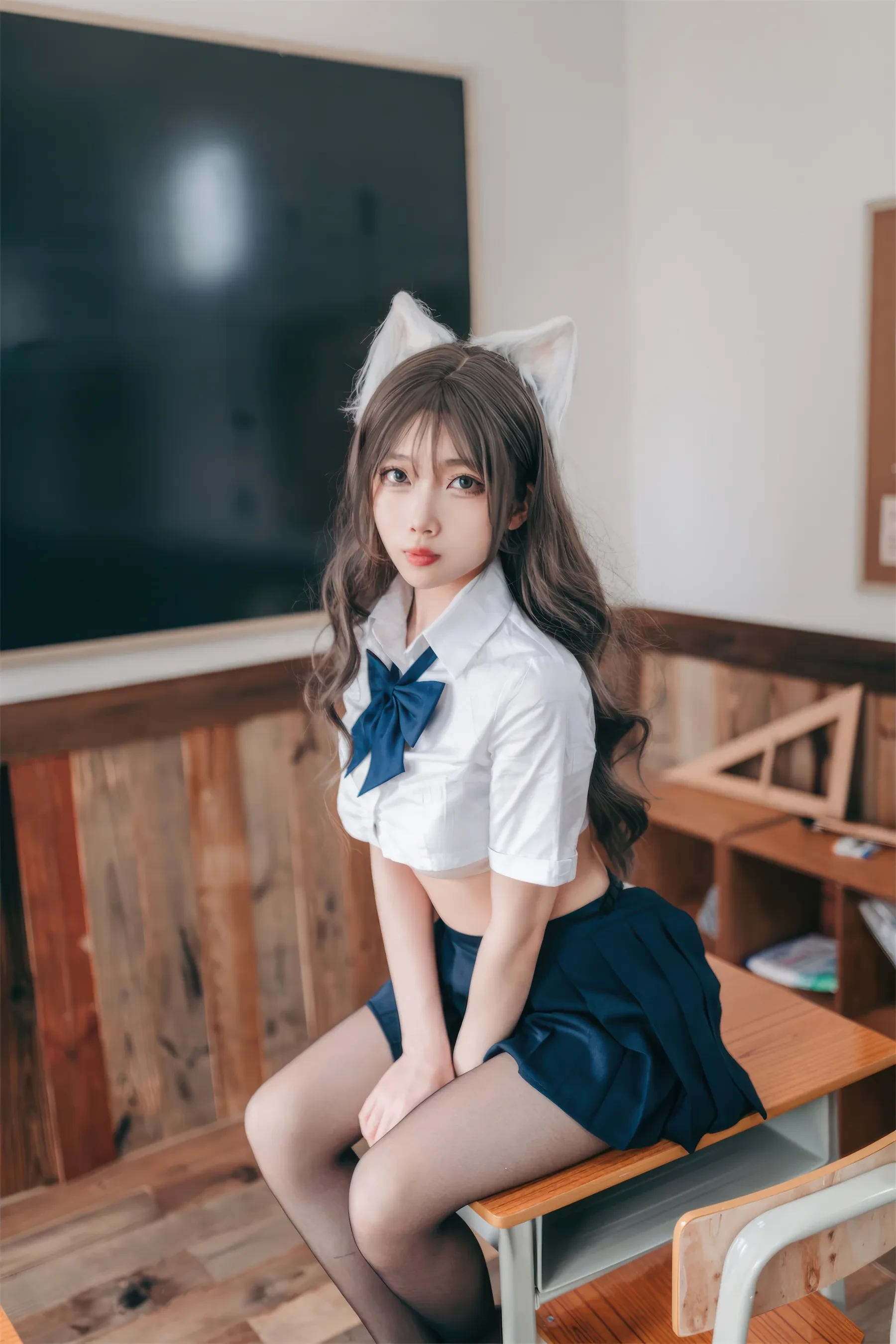 杏仁曲奇 – 生徒会坏猫猫 [52P]