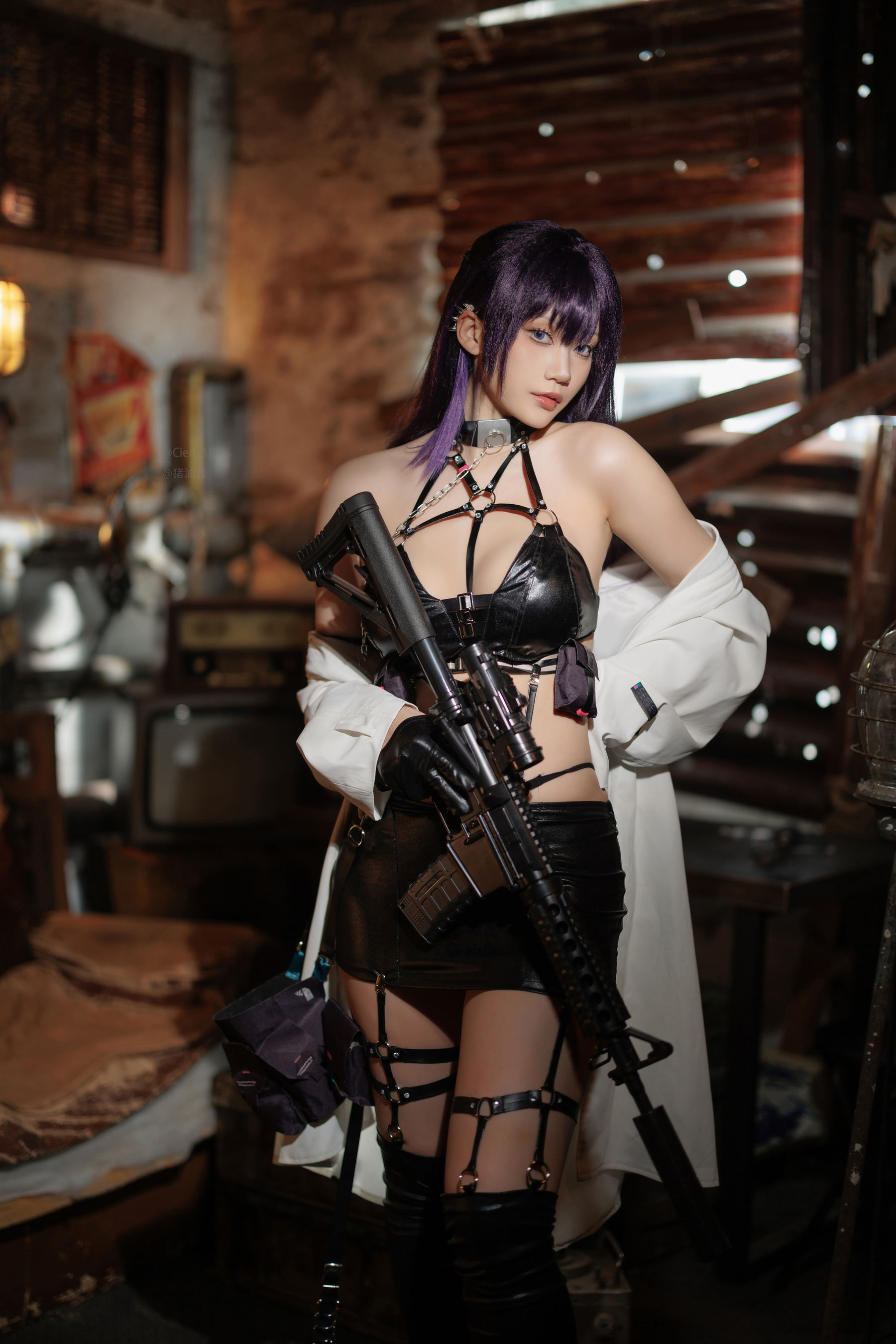 微博COS妹子Cien恩恩 – NIKKE胜利女神-米哈拉 [21P]