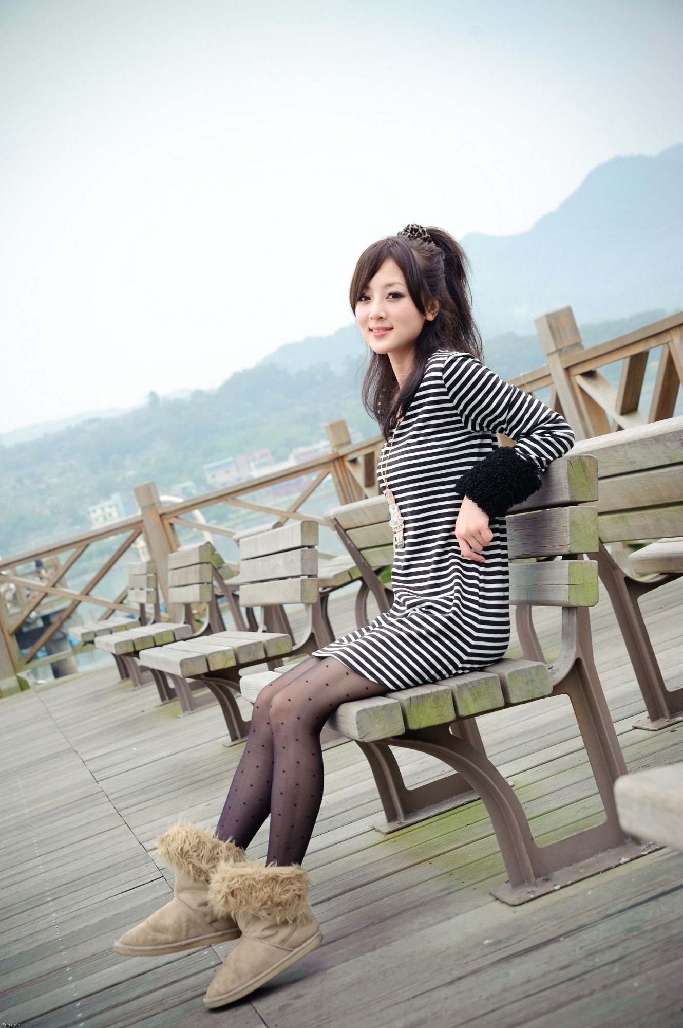 果子MM@张凯洁《關渡曲外拍》 [45P]