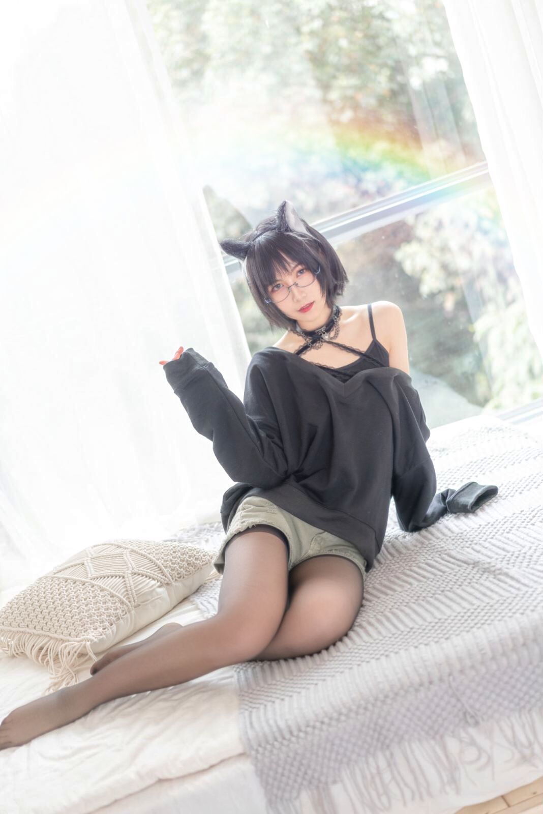 COSER美女逐月su 日常猫娘 [27P]