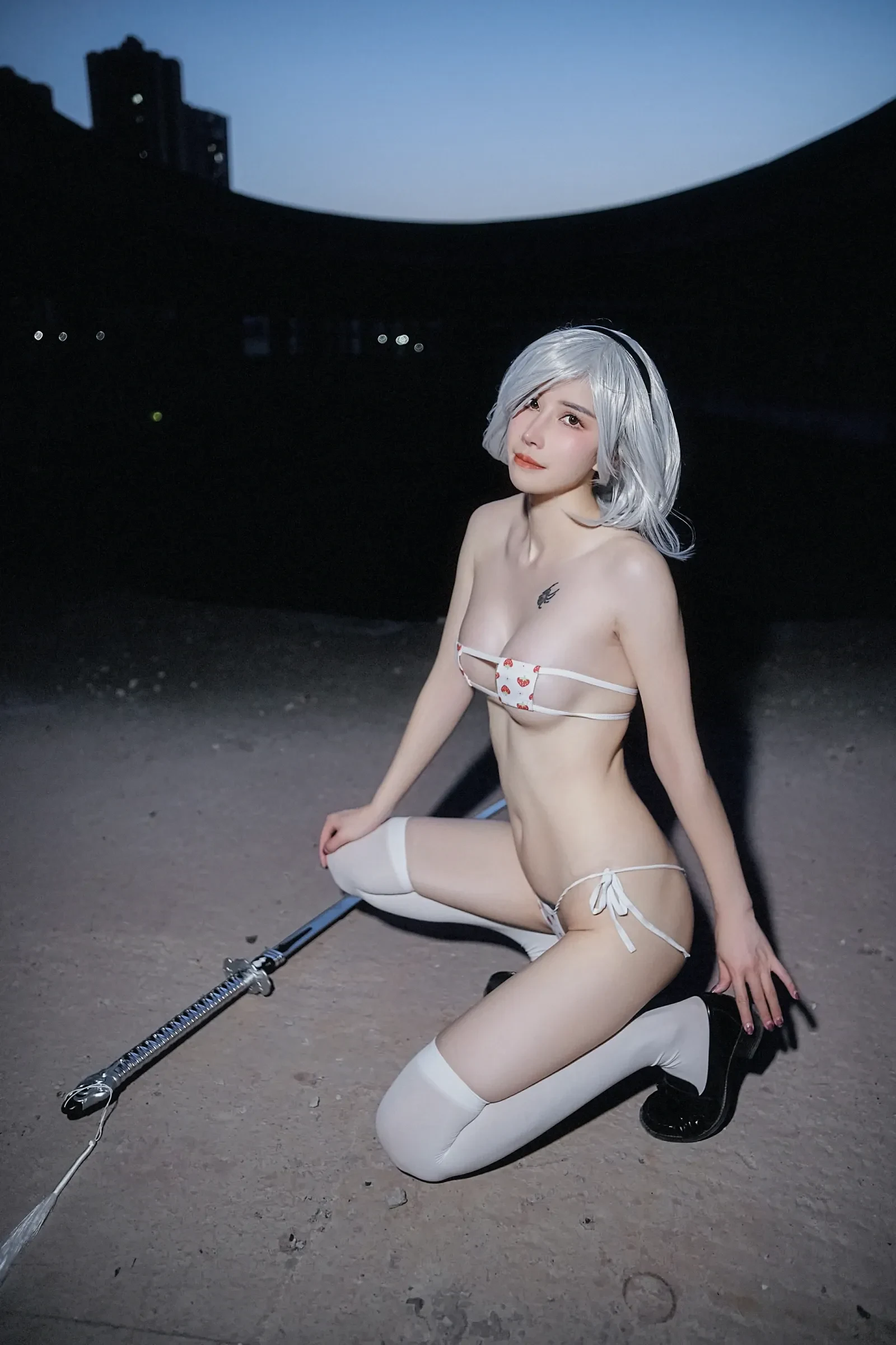 鹿八岁baby – 尼尔：机械纪元 2B废墟 [34P]