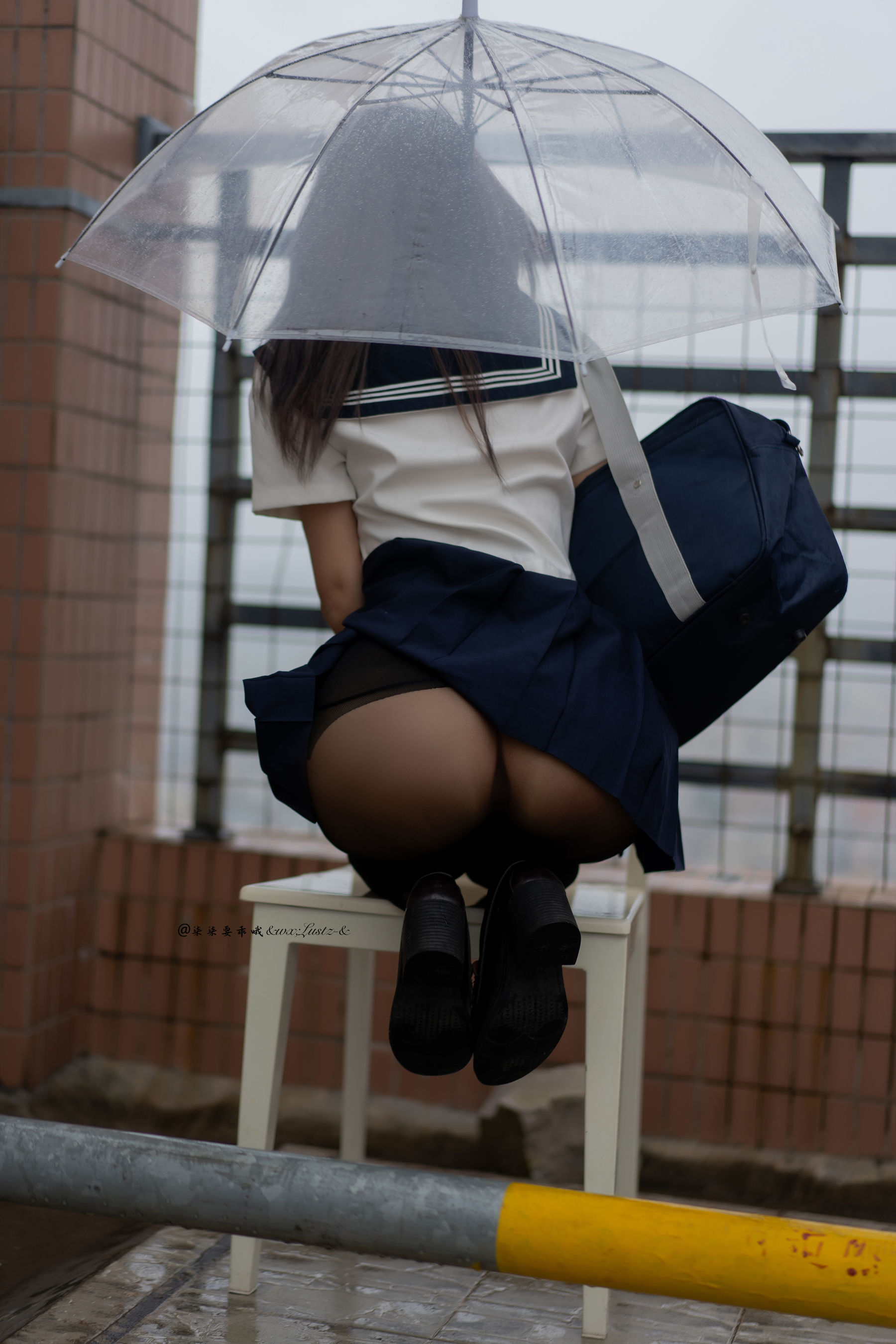 动漫博主柒柒要乖哦 – 天台学姐 [80P]