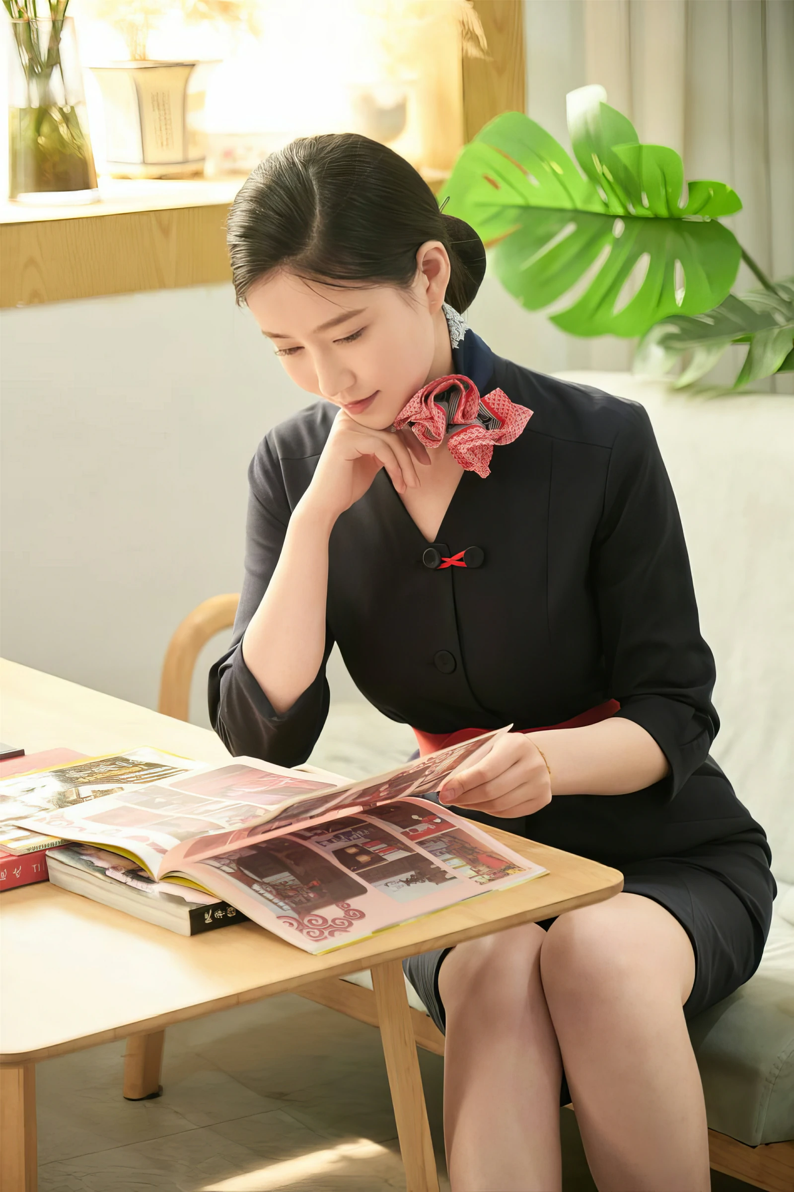 年年Nnian – 空姐制服 [83P]