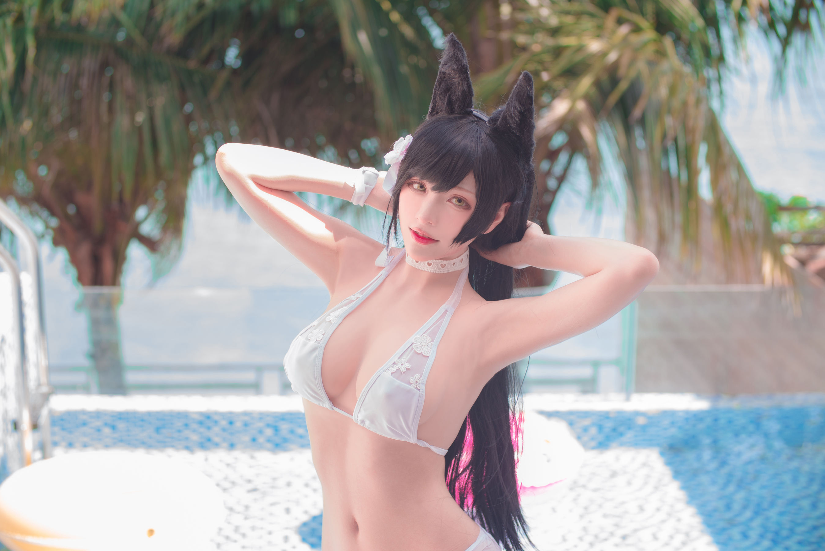 起司块wii – 爱宕泳装 [42P]