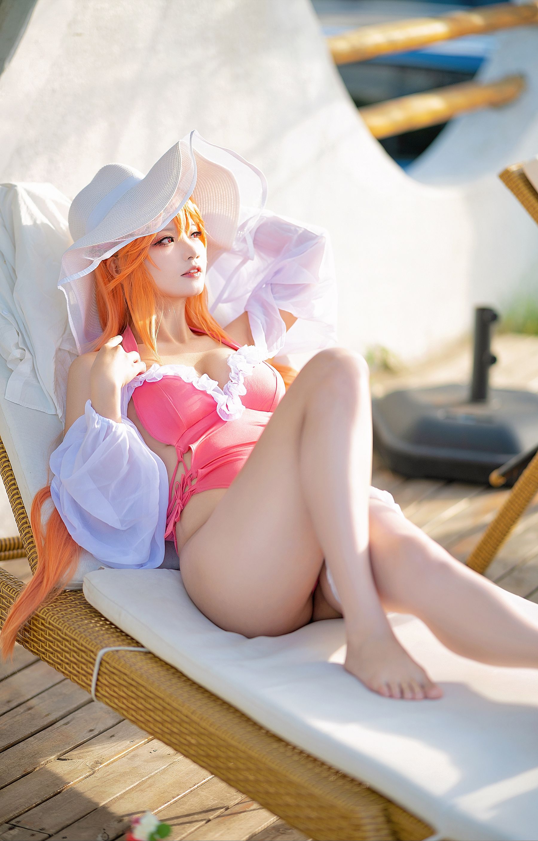 伊喵君 – 碧蓝航线 黎塞留泳装 [29P]