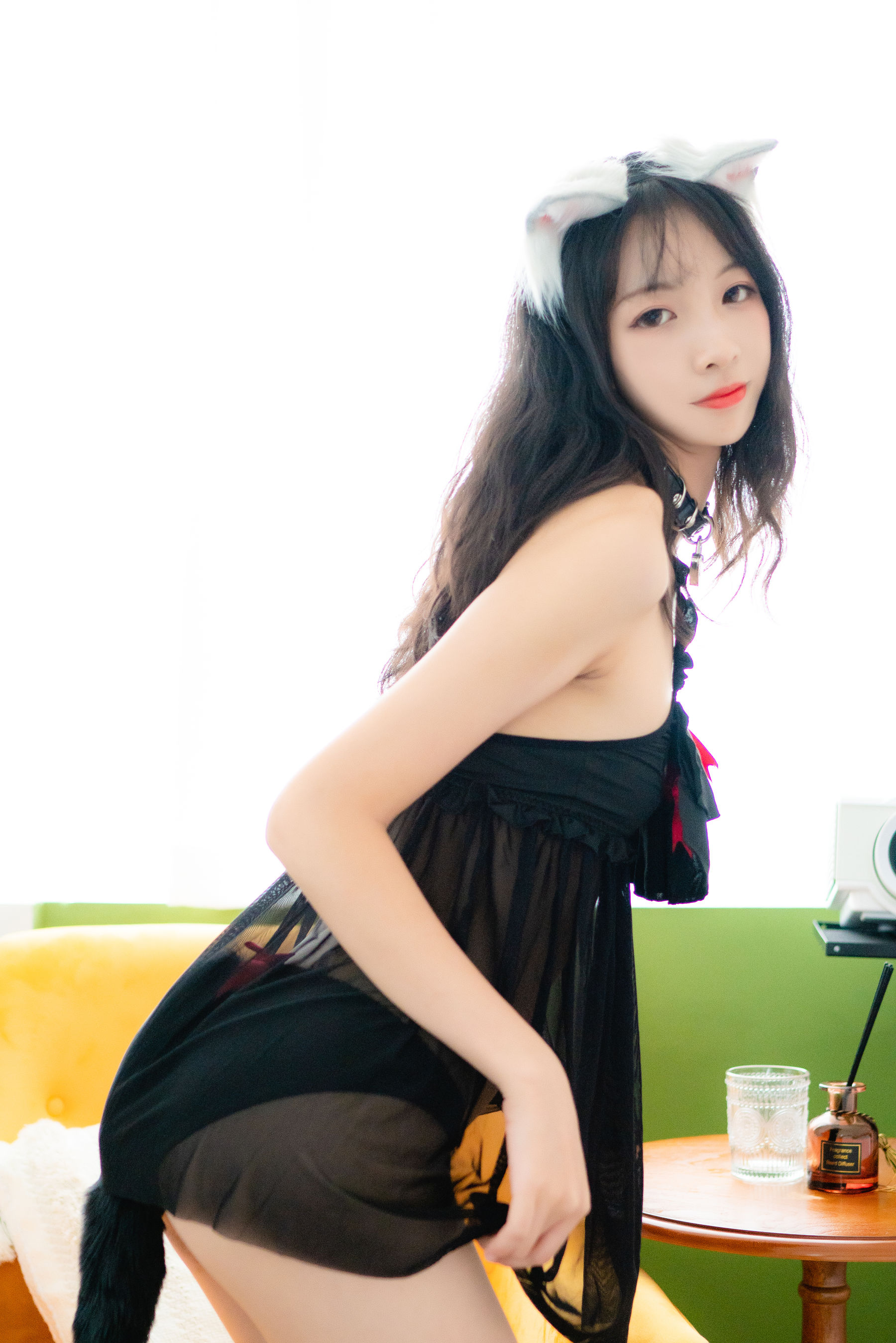 清纯妹子西瓜 猫尾私房 [24P]