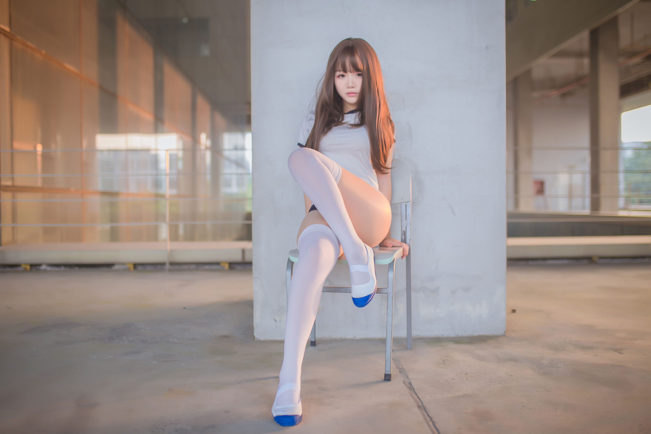 [萝莉COS] Yoko宅夏《白丝捆绑》 [30P]