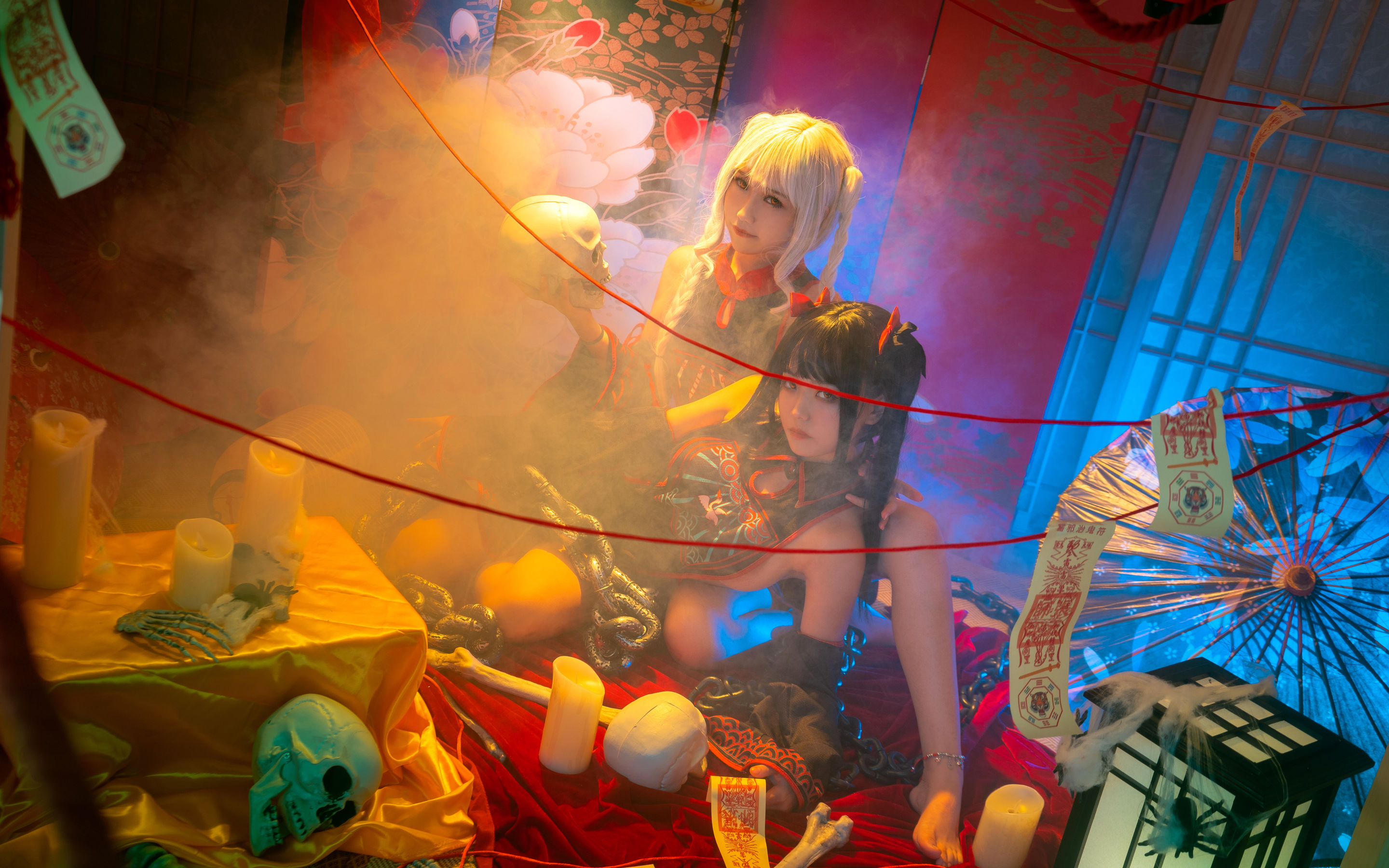 动漫博主lovely呆玄 – 双人僵尸 [33P]