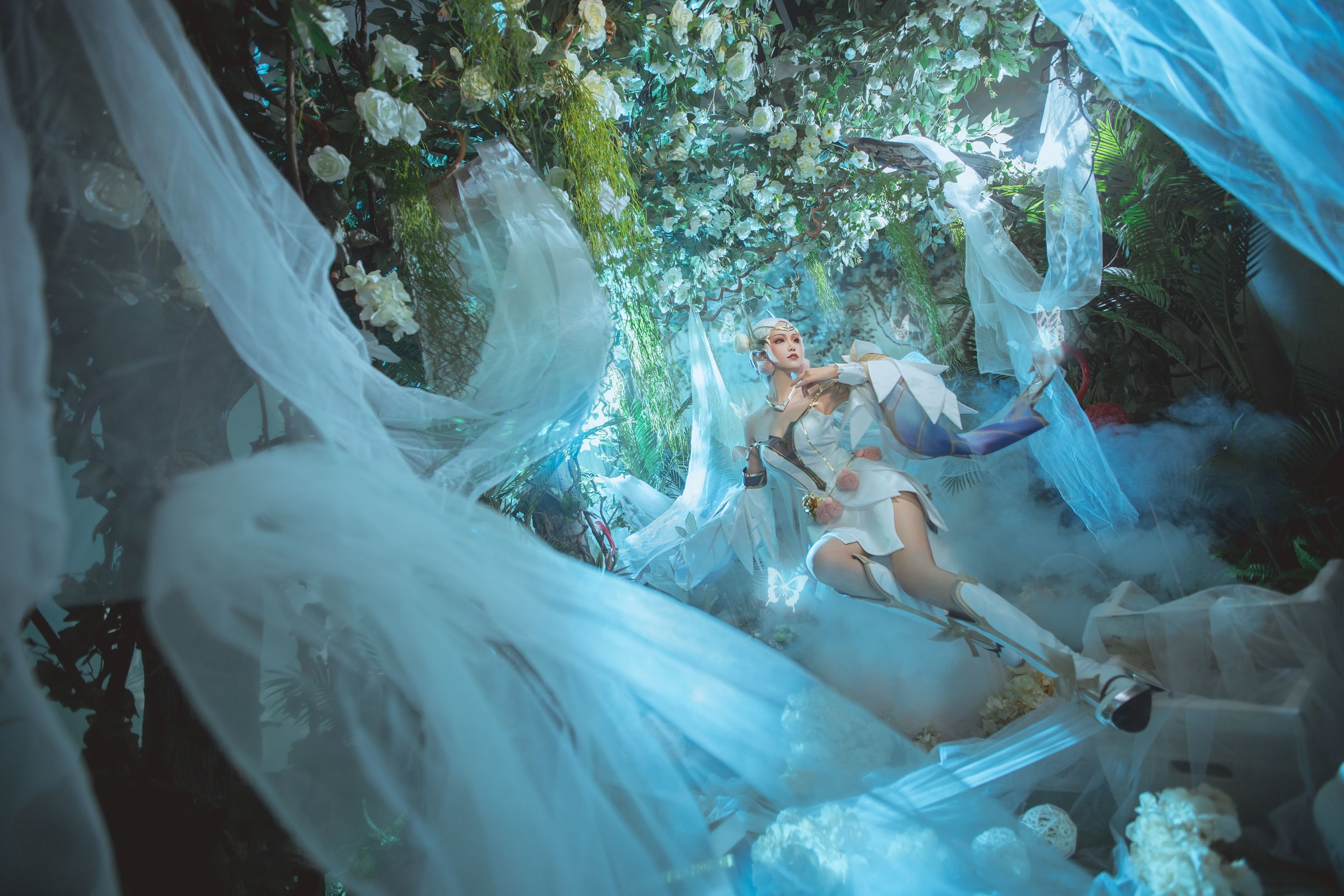 人气coser戚顾儿MIKI 王者荣耀 貂蝉金色仲夏夜之梦 [20P]