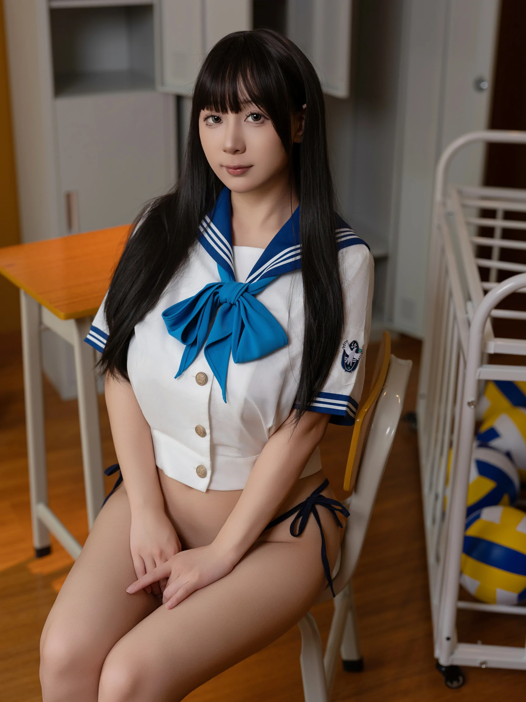 浅安安 – 放课后 [77P]