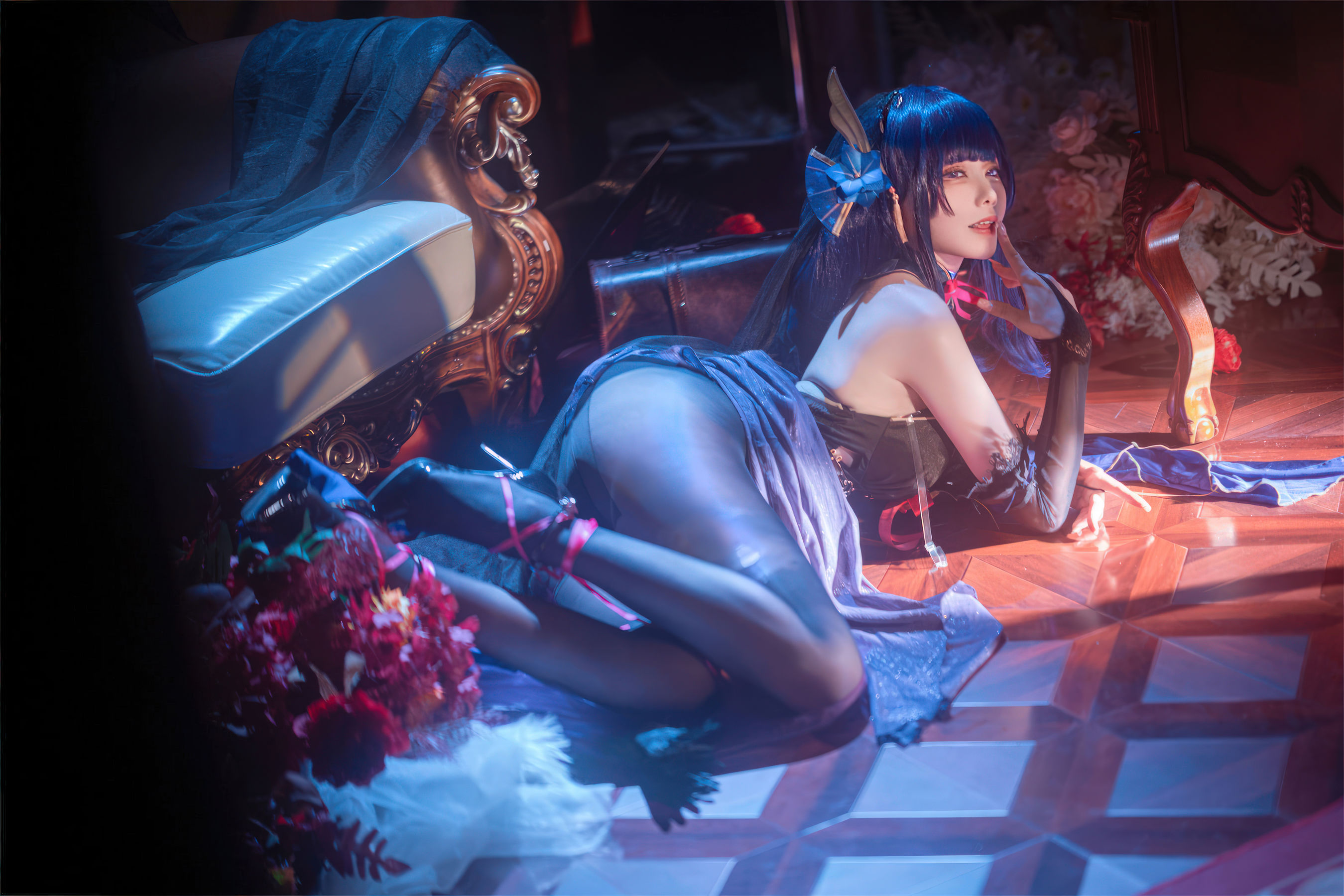 安食Ajiki – 原神 雷电将军魅魔 [24P]