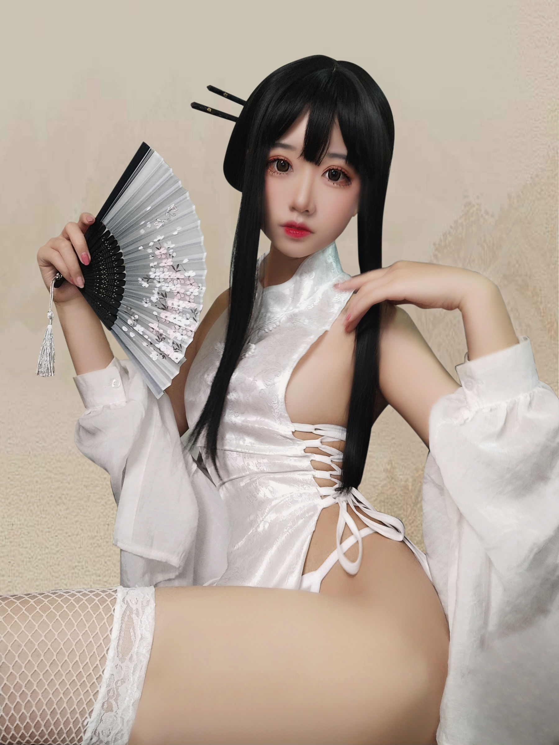 猫君君MaoJun – 绑带旗袍 [16P]