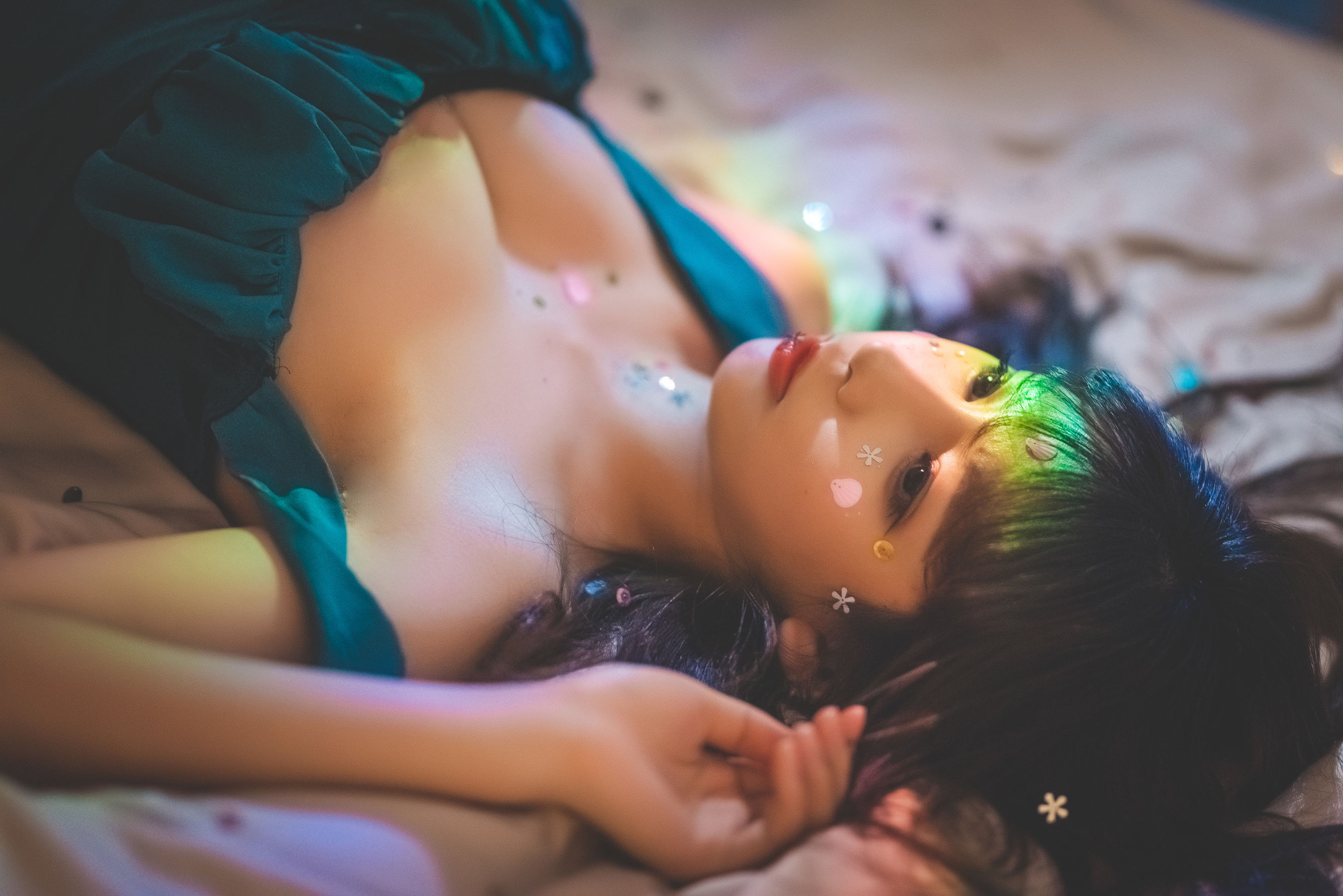 斗鱼主播w黑米粥w – 圣诞 [30P]