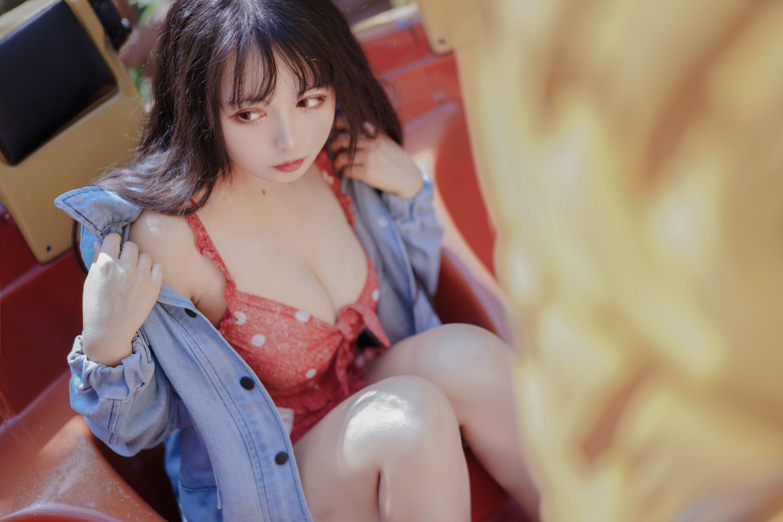 [Cosplay写真] 大眼萌妹黑猫猫OvO – 草莓 [32P]