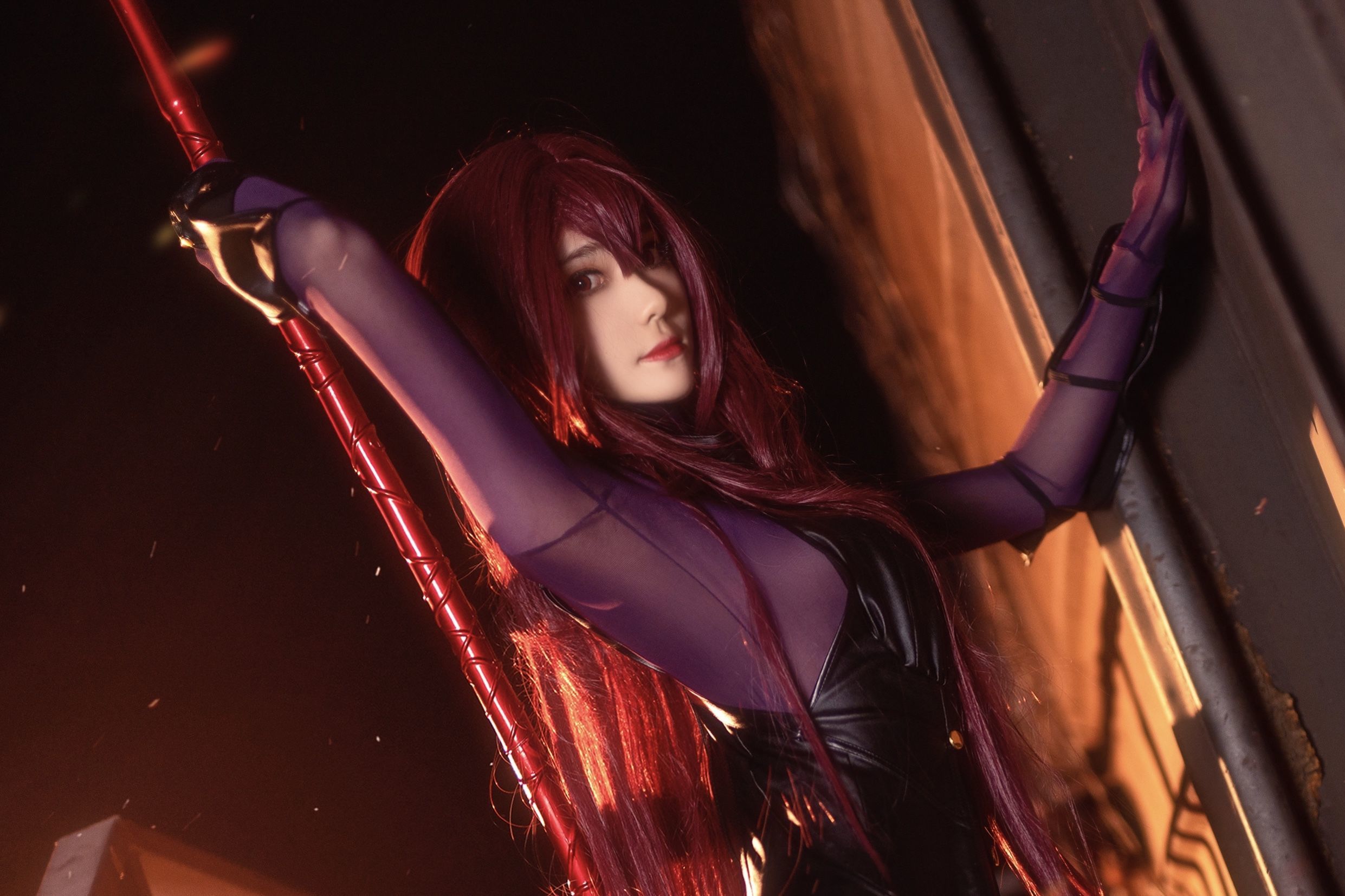 动漫博主南桃Momoko – 斯卡哈二破 [9P]