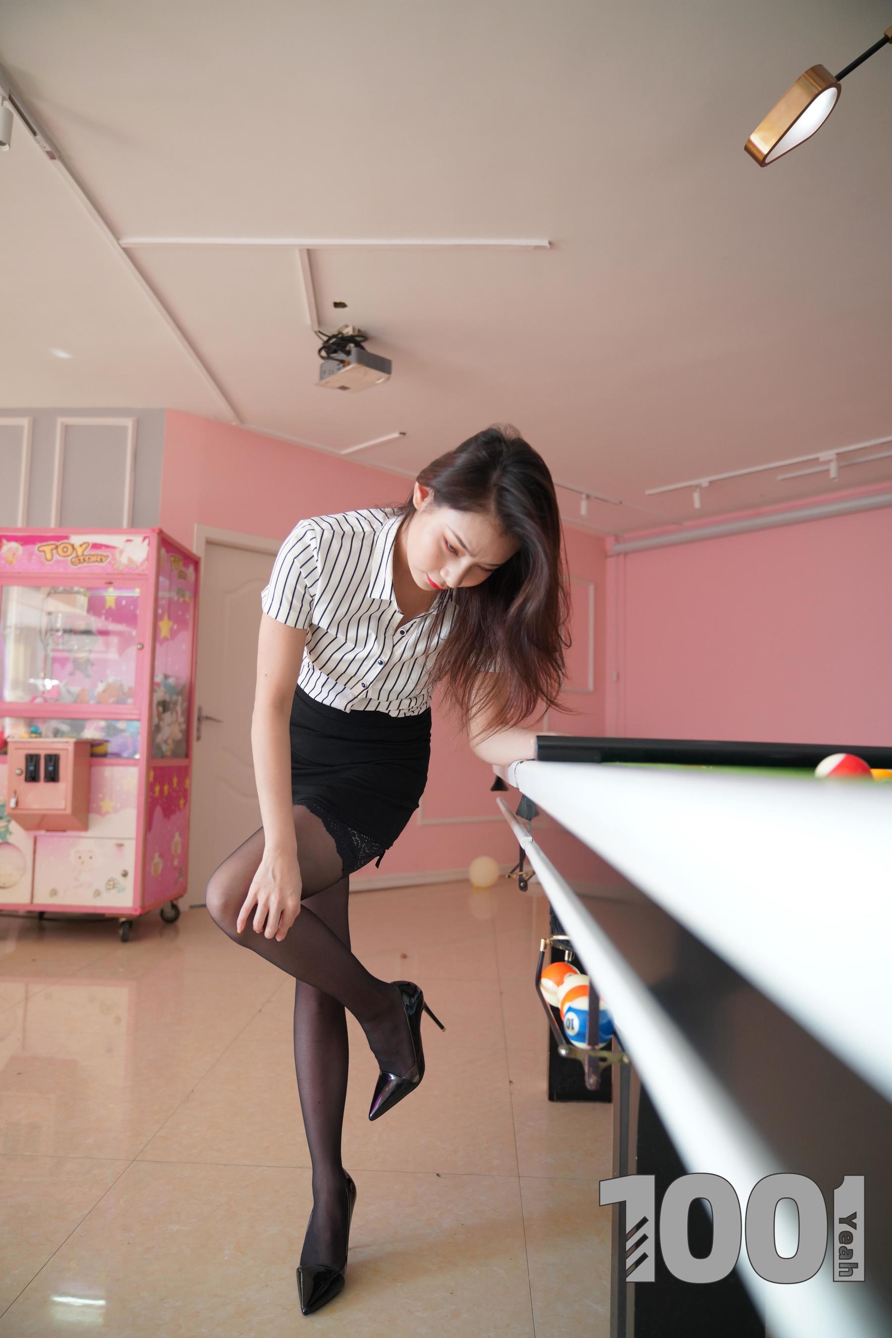 [IESS一千零一夜] 模特：真真 《桌球女教练3》_第2张