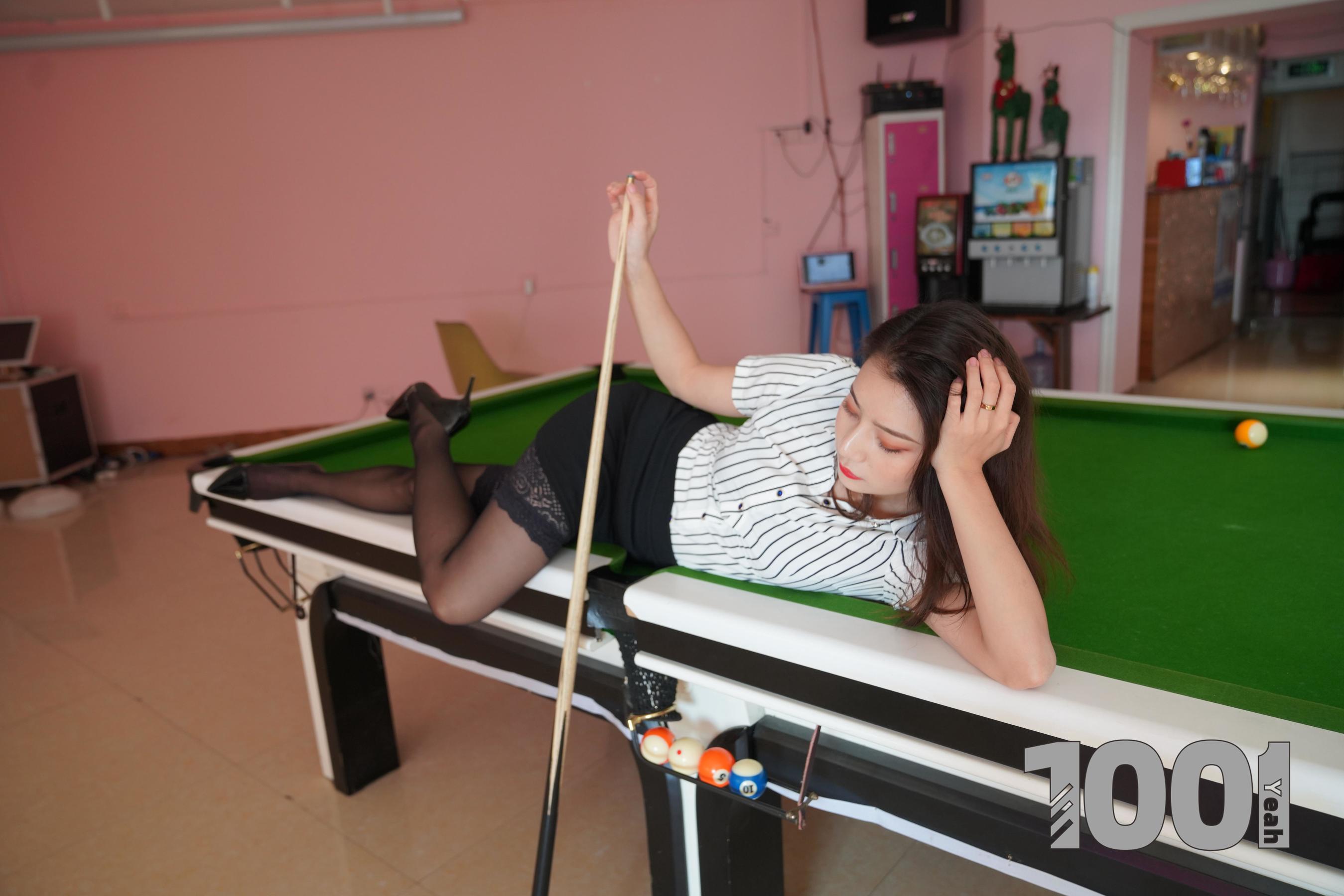 [IESS一千零一夜] 模特：真真 《桌球女教练4》_第2张